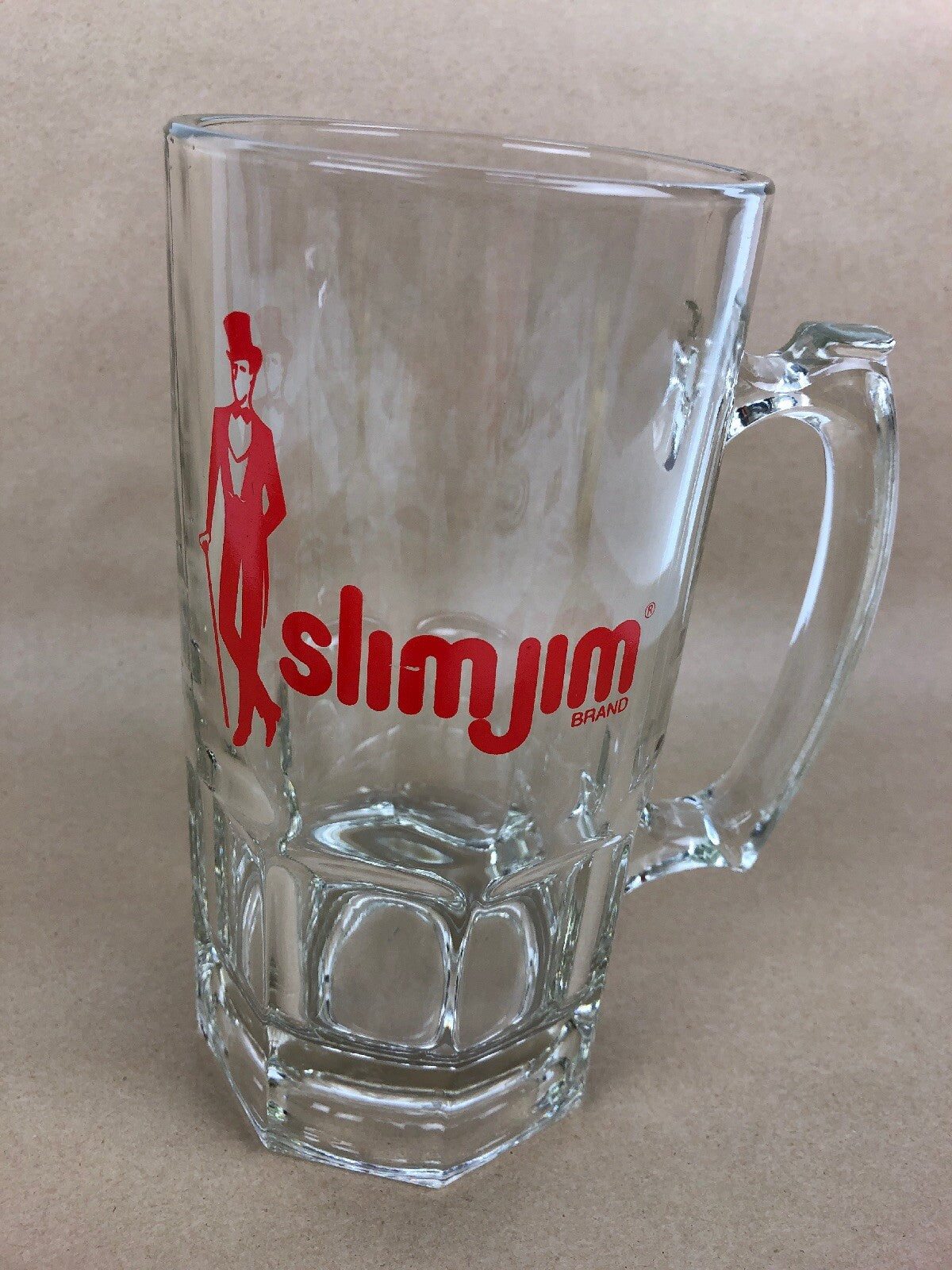 Jumbo Large 8” Slim Jim Beer Mug W Handle - FSTSHP