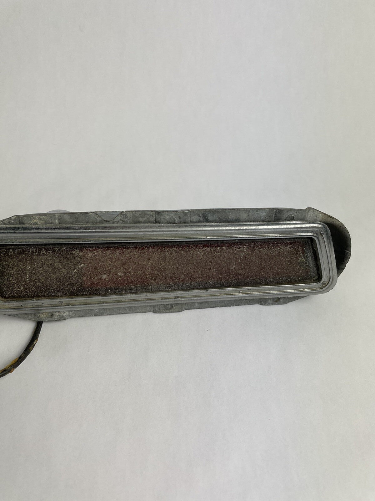 1970 Plymouth red marker light pair RH LH SAE PIA 70L OEM