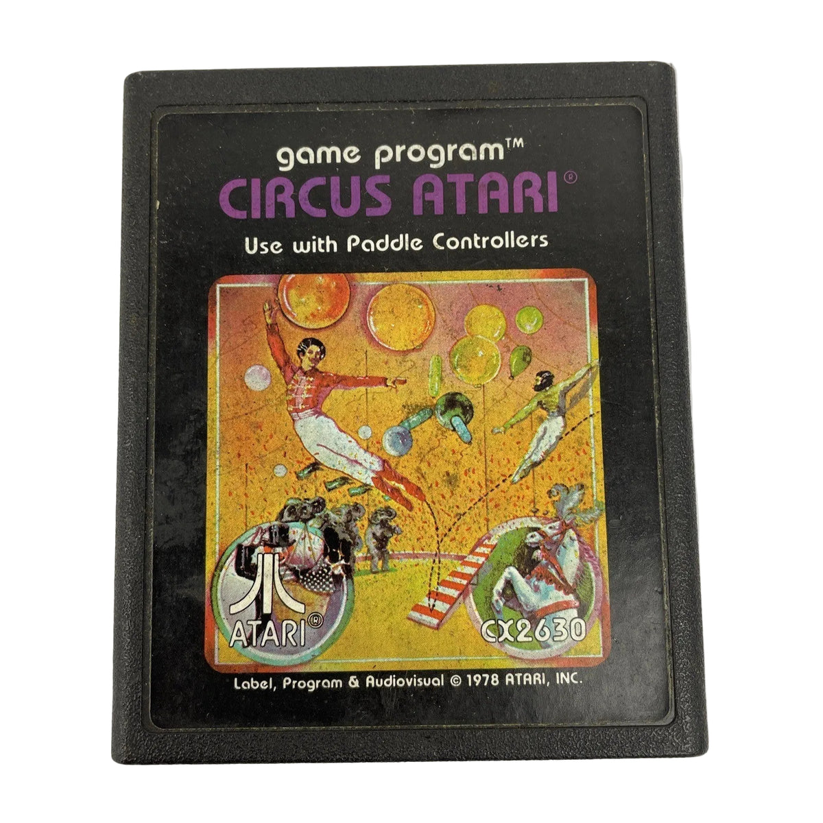 Circus Atari (Atari 2600, 1978) Tested Vintage Retro Video Game Cartridge only