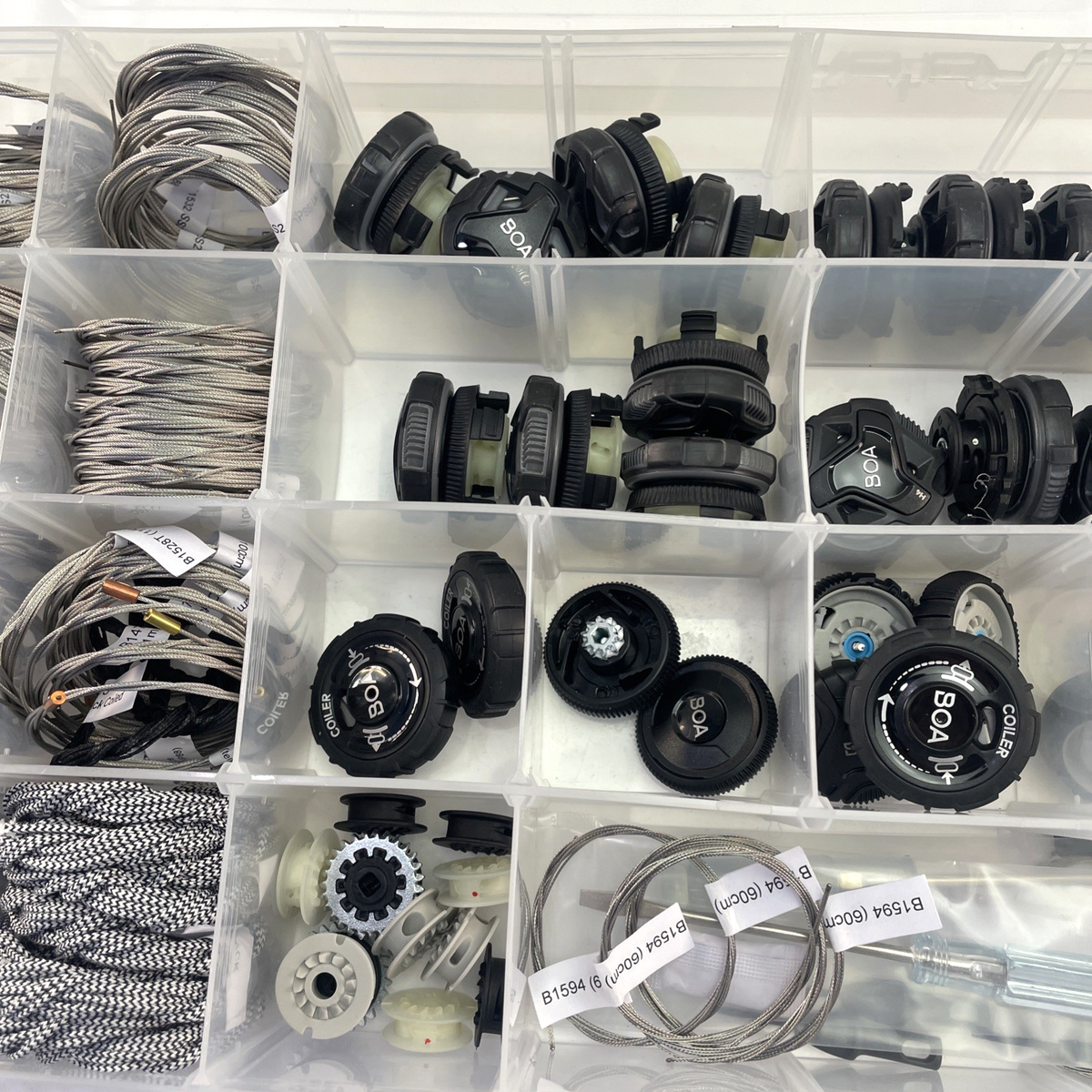 BOA Fit System Master Spare Parts Repair Kit Dials Laces Tools Shop Dealer Case*