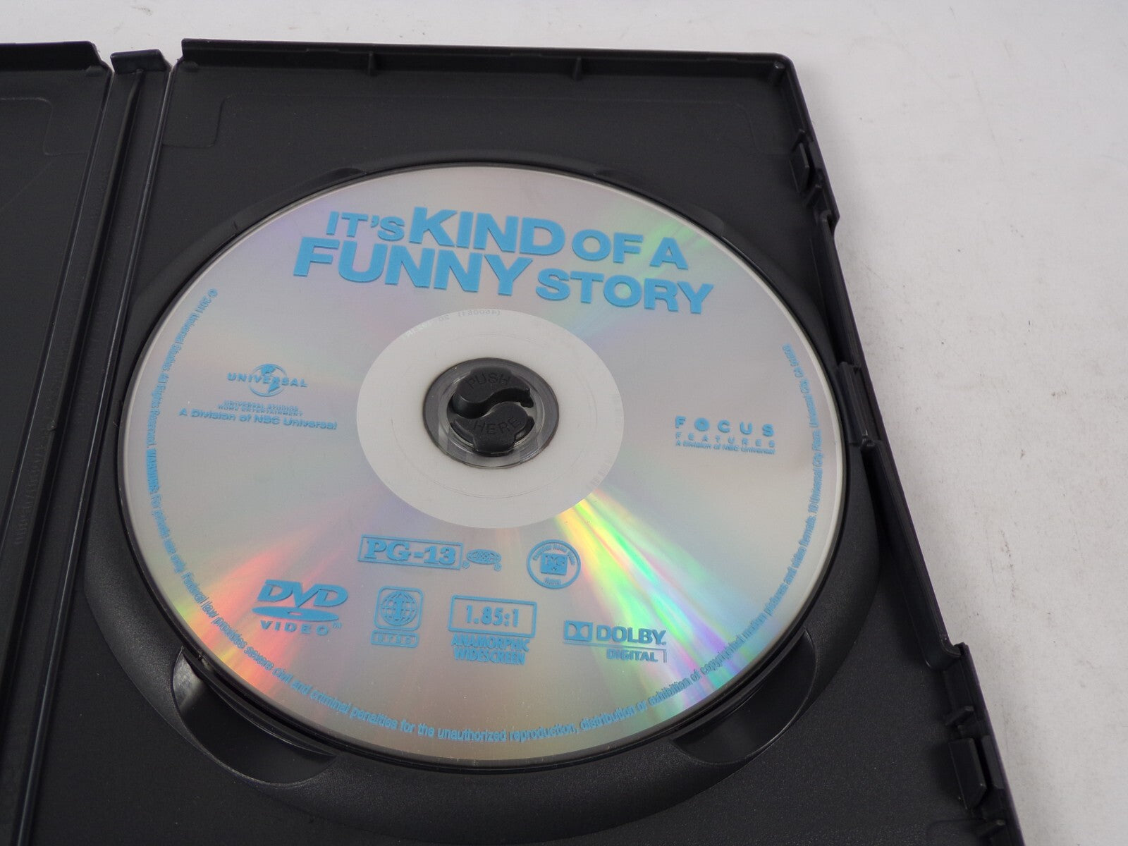 It's Kind Of A Funny Story Keir Gilchrist Emma Robert Zach GalifianakiDVD Movies