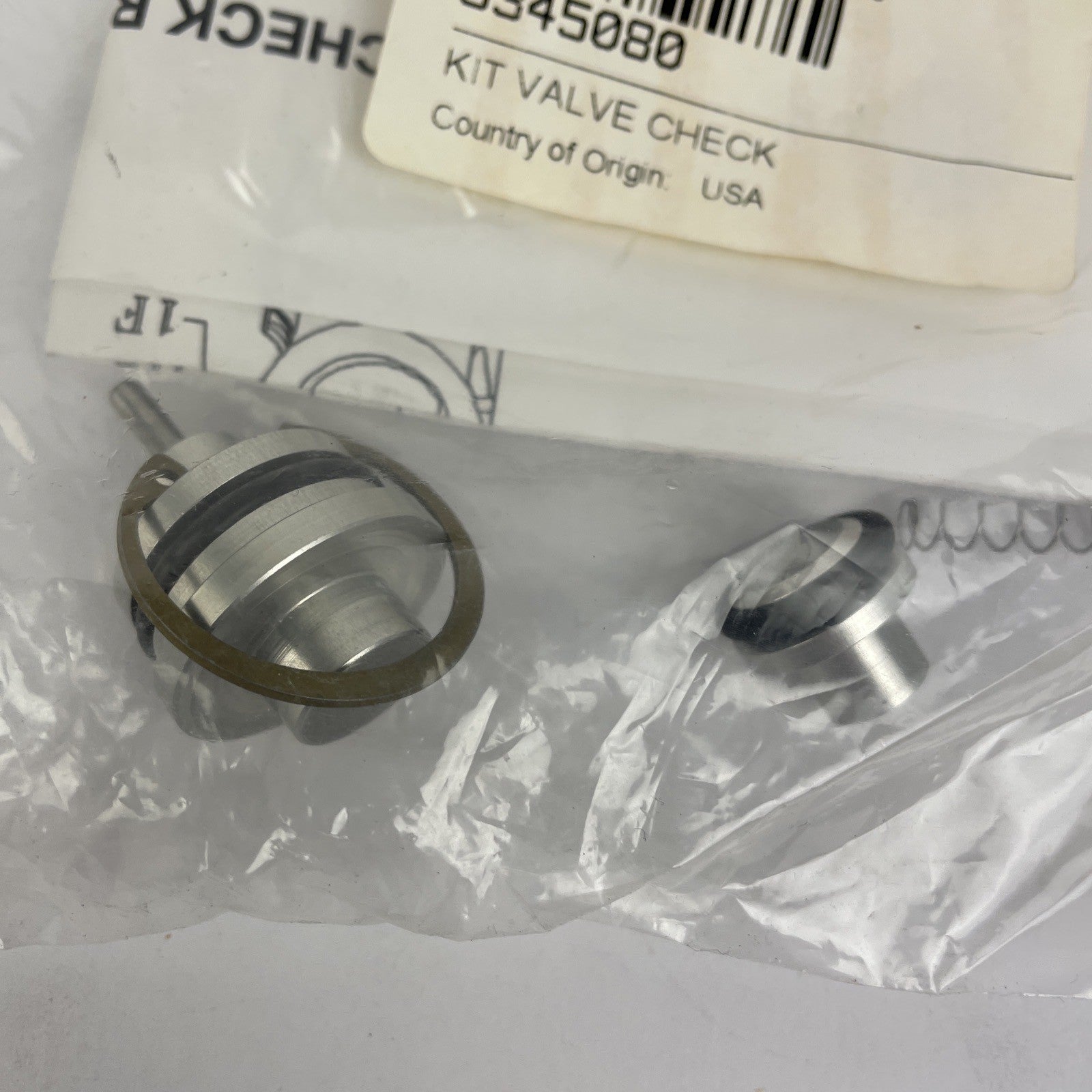 NF QBA15 Graham-White MFG 9-36 Volt Dc Air Dryer Solid Check Valve Repair Kit