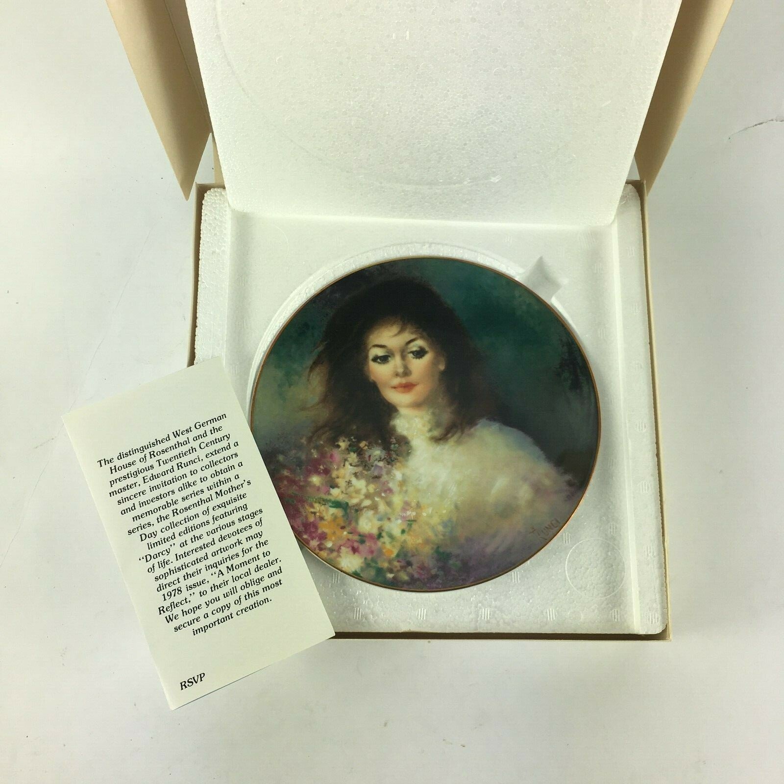 Mothers Day Series A Moment to Reflect Edward Runci 1978 Limited Edition