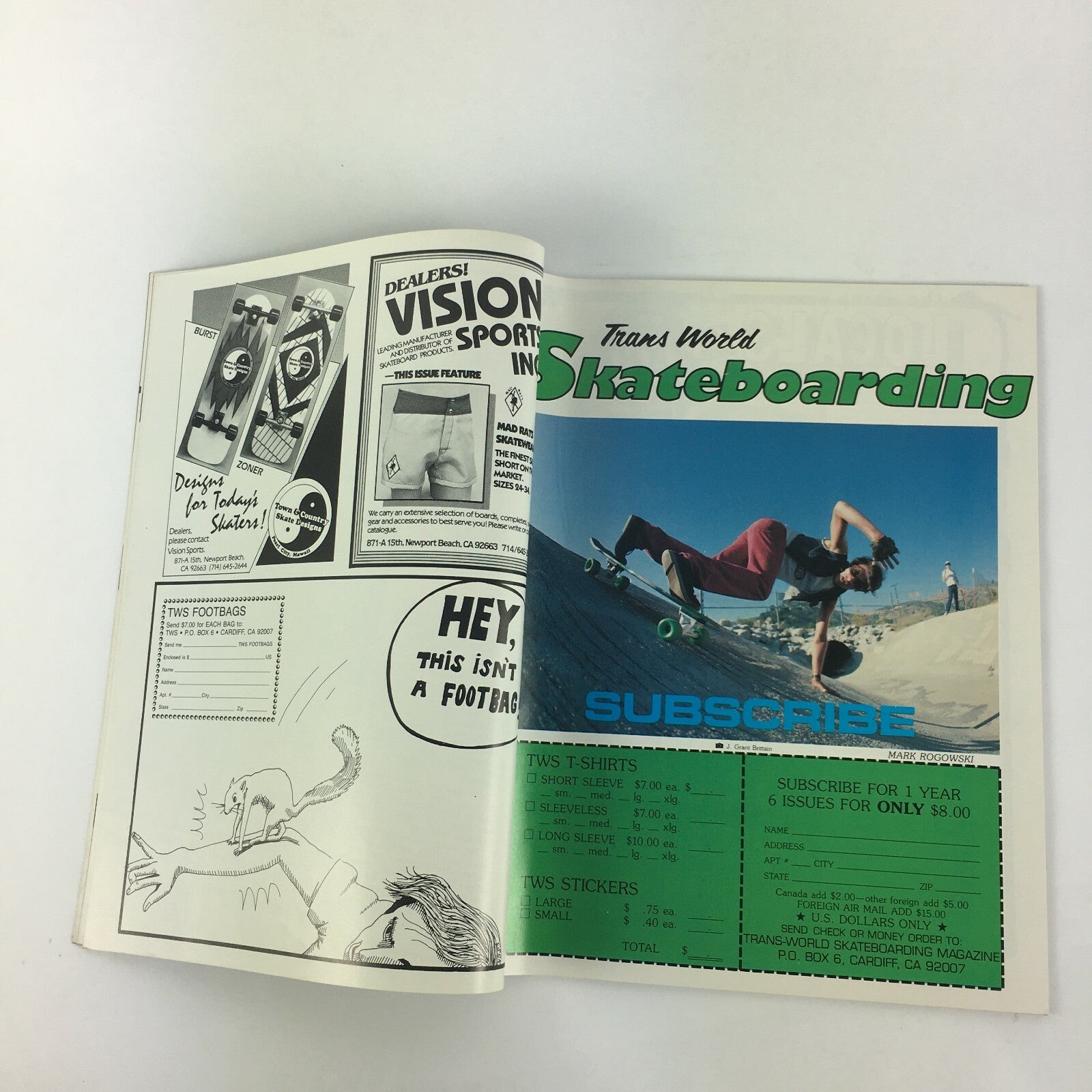 May 1984 Trans World Skateboarding Magazine