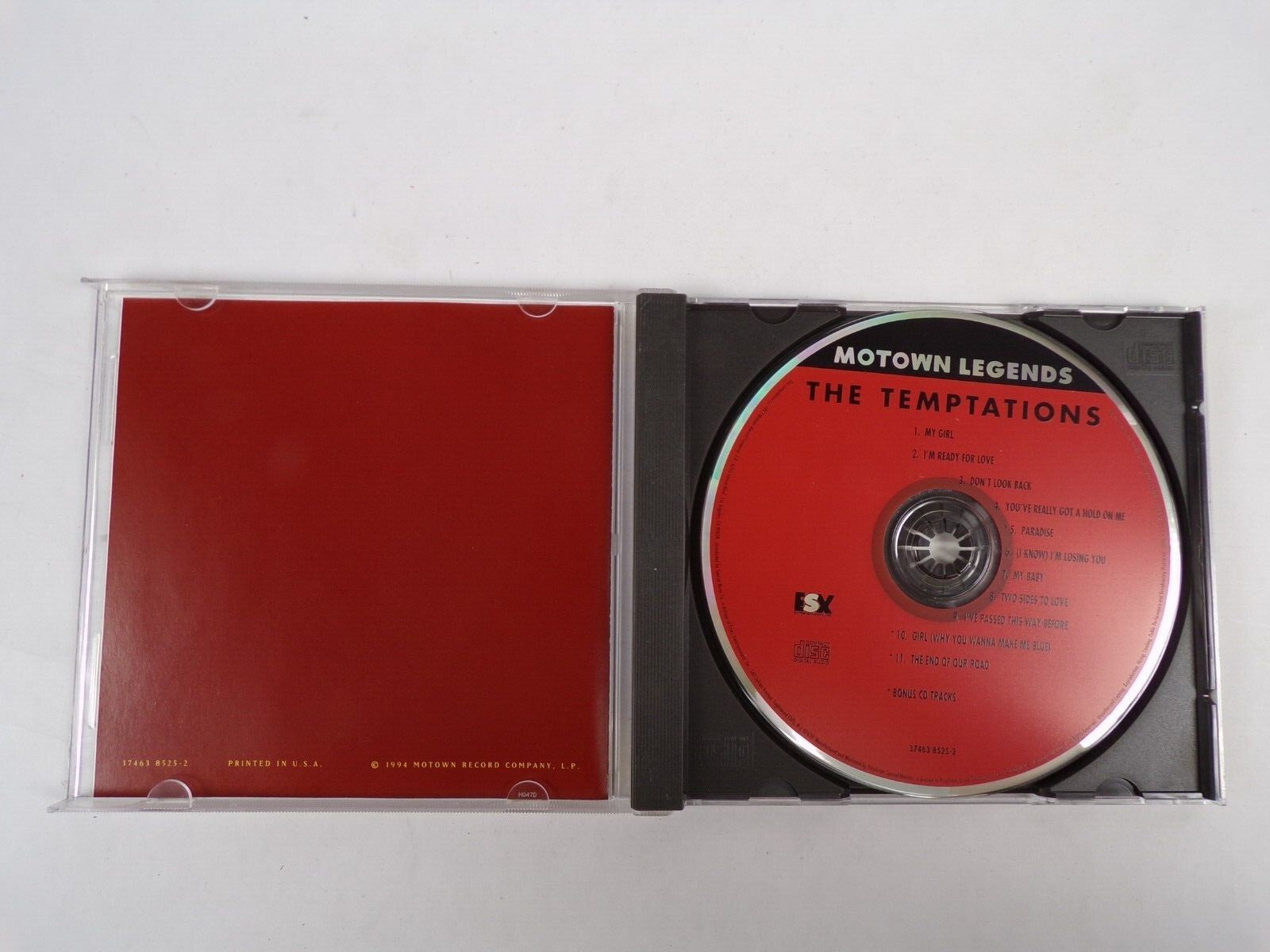 Motown Legends The Temptations CD #11
