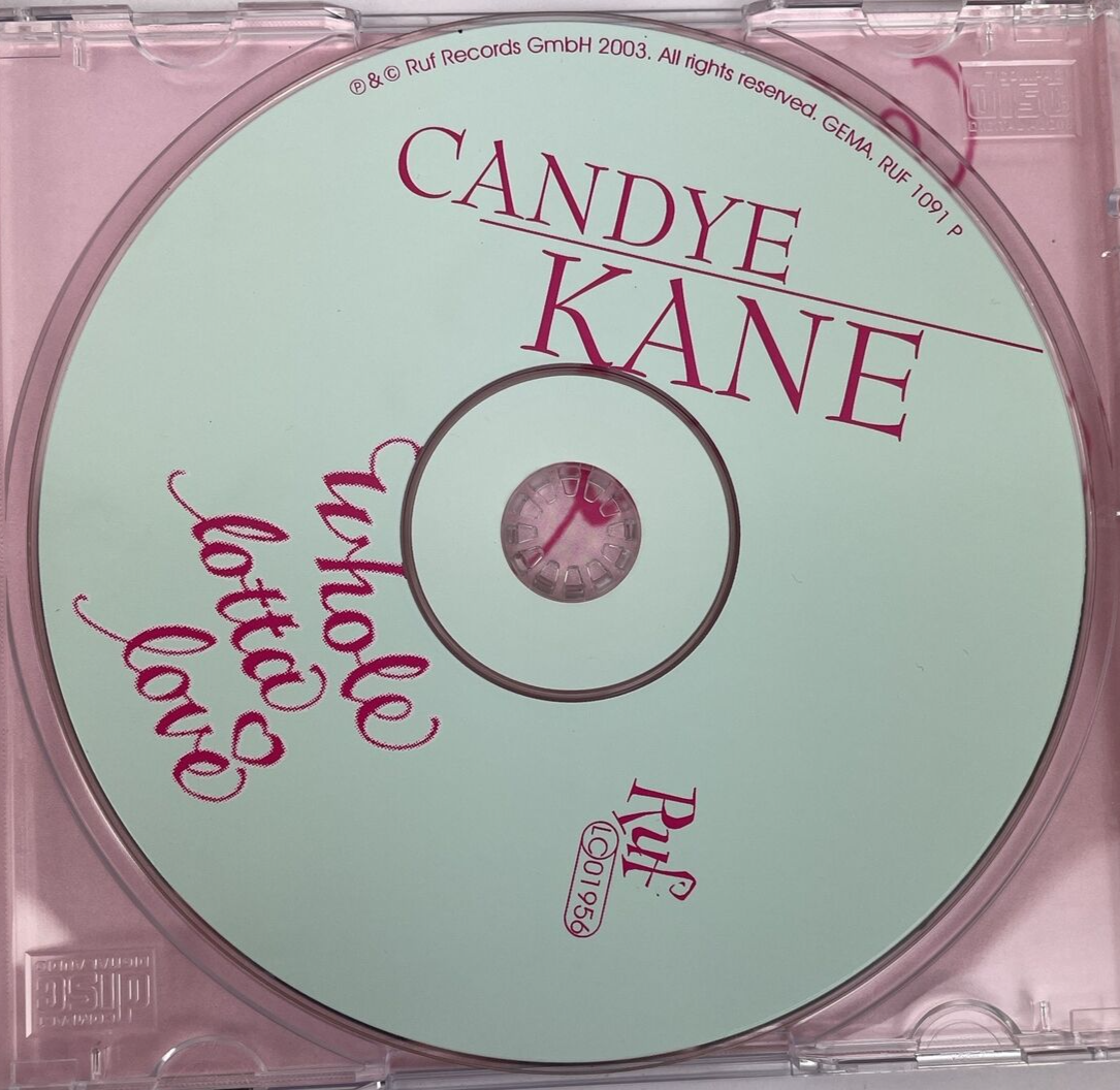 Candye Kane - Whole Lotta Love Digital Audio CD (2003) #RUF Records 13 Tracks JK