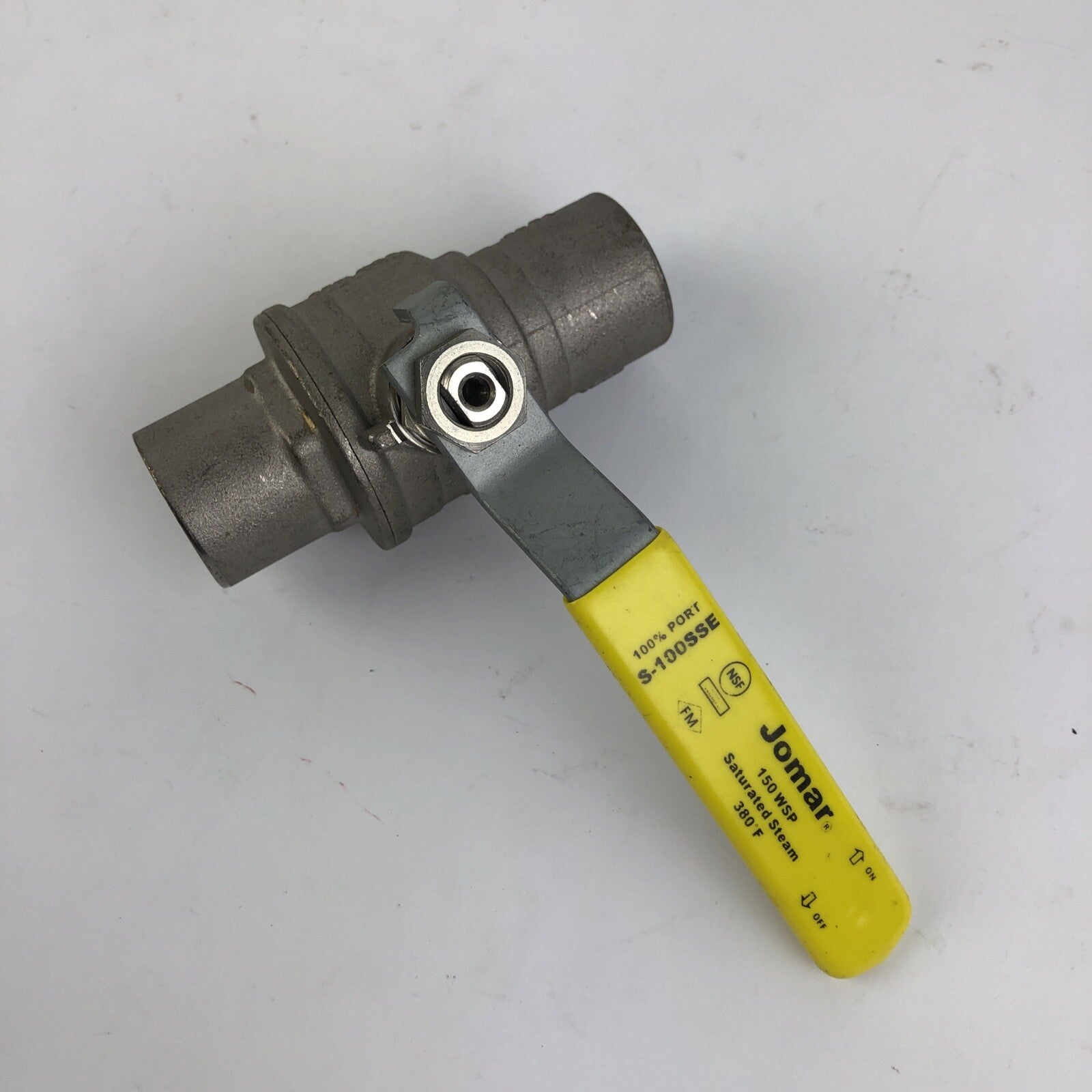 2 Piece, Full Port, Solder Connection, 600 WOG, Stainless Steel Ball and Stem 1”