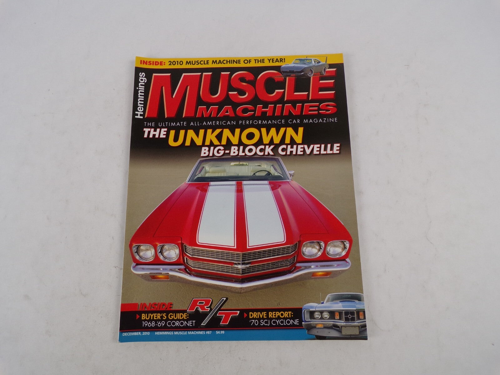 December 2010 Muscle Machines Magazine The Unknown Big-Block Chevelle Inside Buy