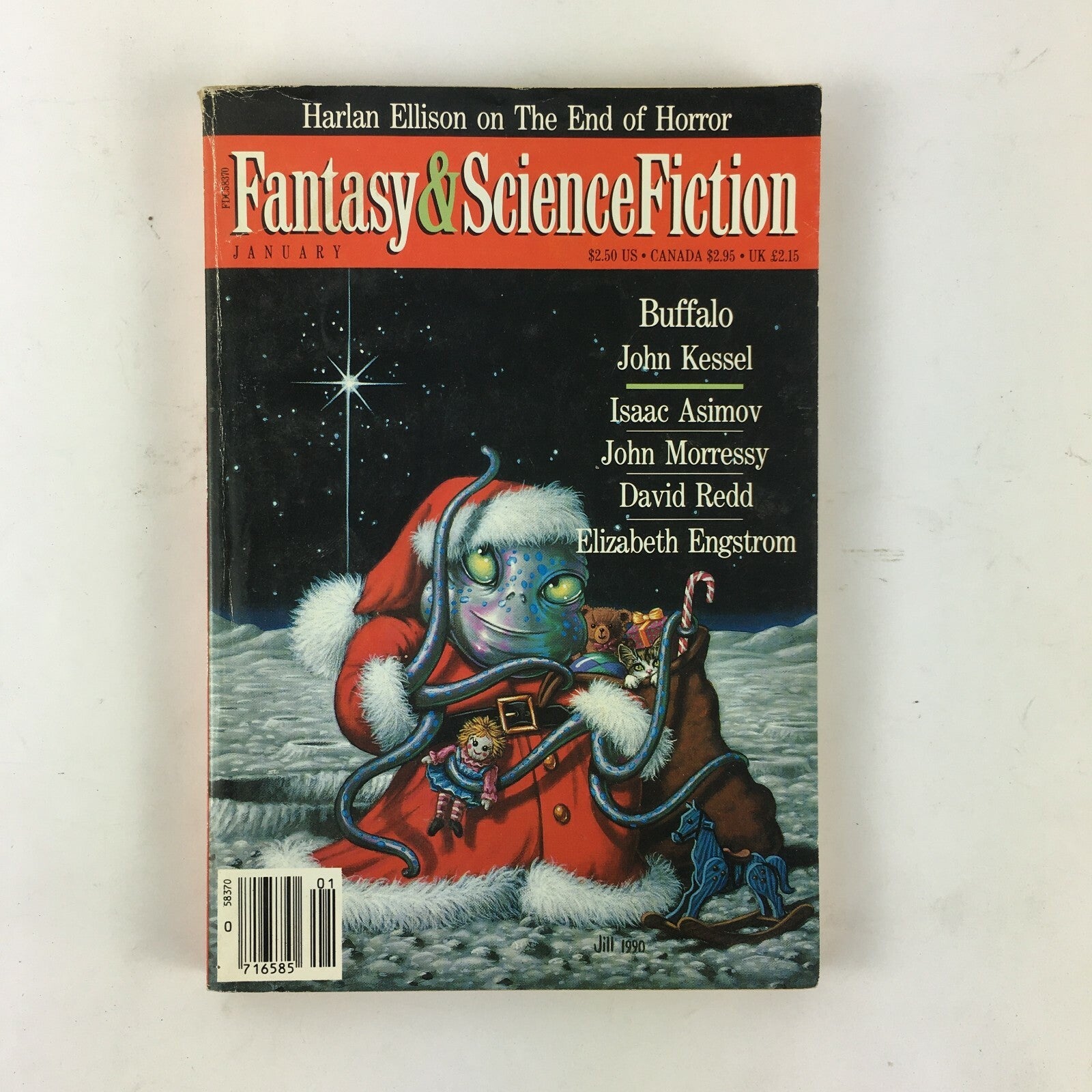 January Fantasy&Science Fiction Magazine Buffalo John Kessel John Morressy