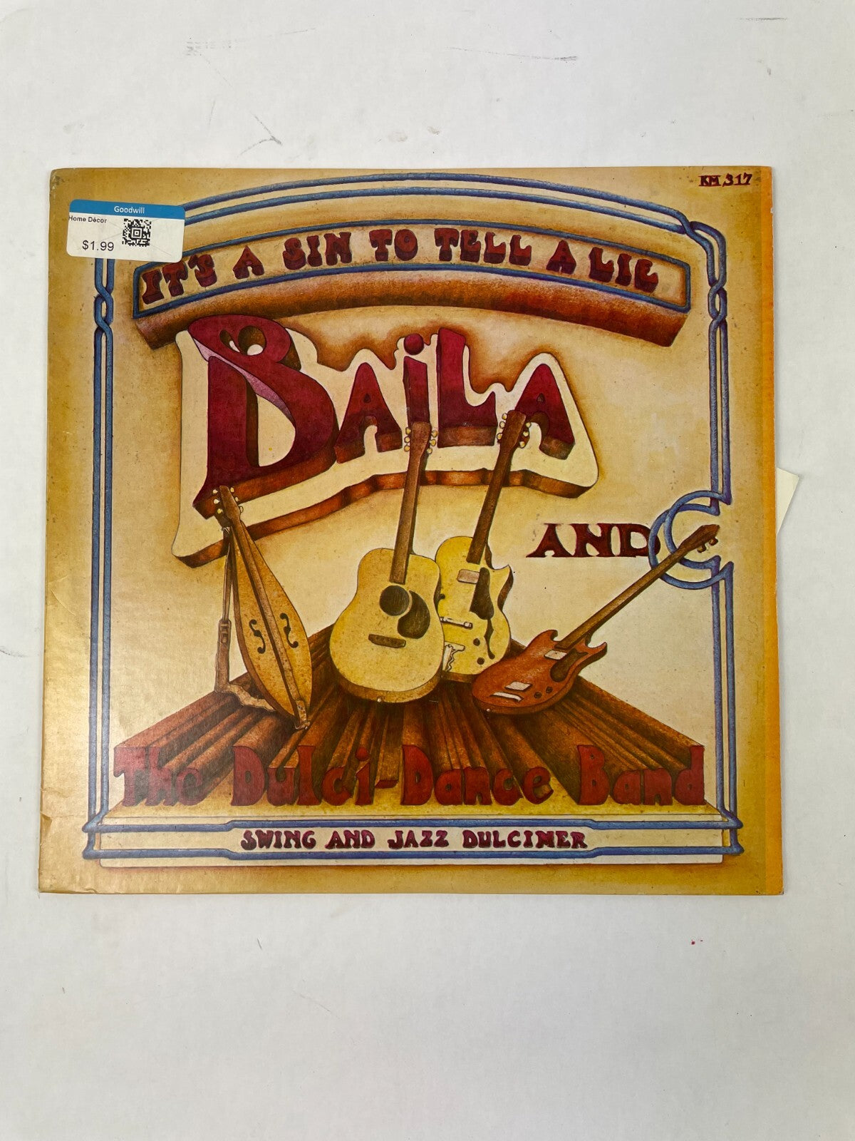It's A Sin To Tell A Lie Baila And Dulci Dance Band Swing Jazz Vinyl Record