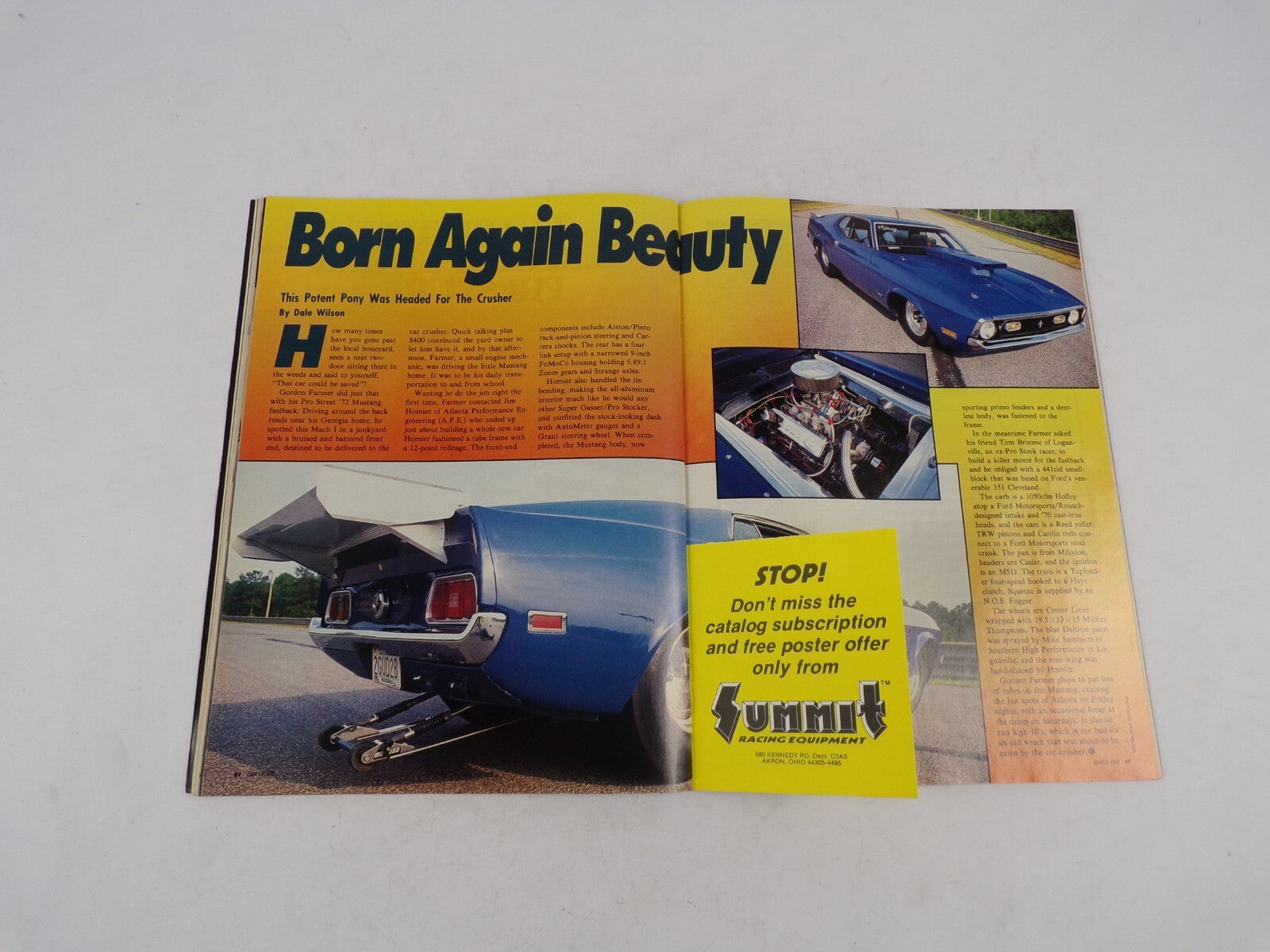 March 1990 Car Craft Paint & Body New Chevy Muscle Parts! Street Carb Power Tuni