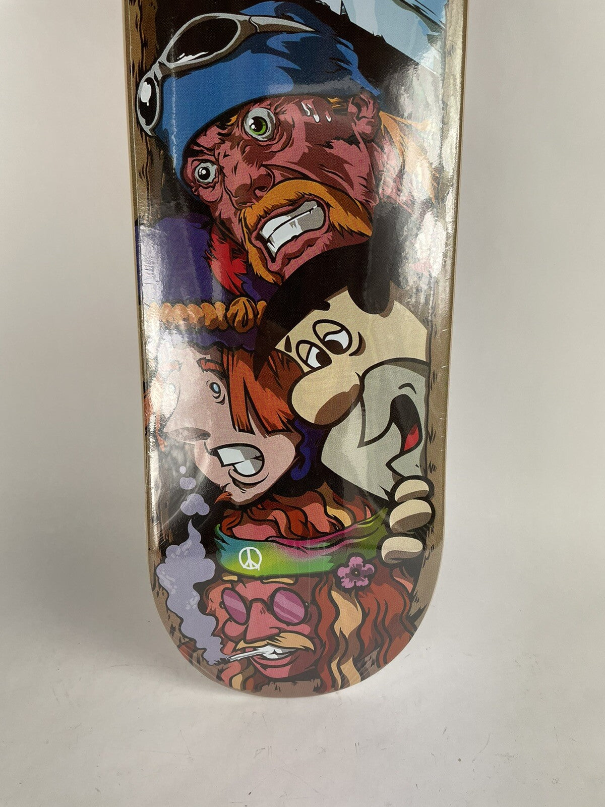 Mild skateboards deck 8.5” RARE quality hulk hogan Fred Flintstone cheech
