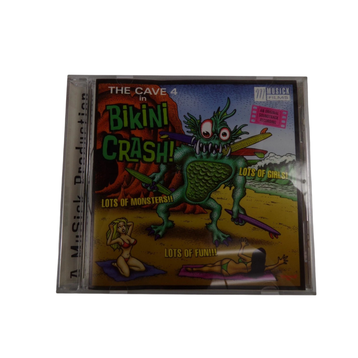 The Cave 4 In Bikini Crash Blast Off Unknown Slow Malibu Run Tribute Pt 1 CD#41