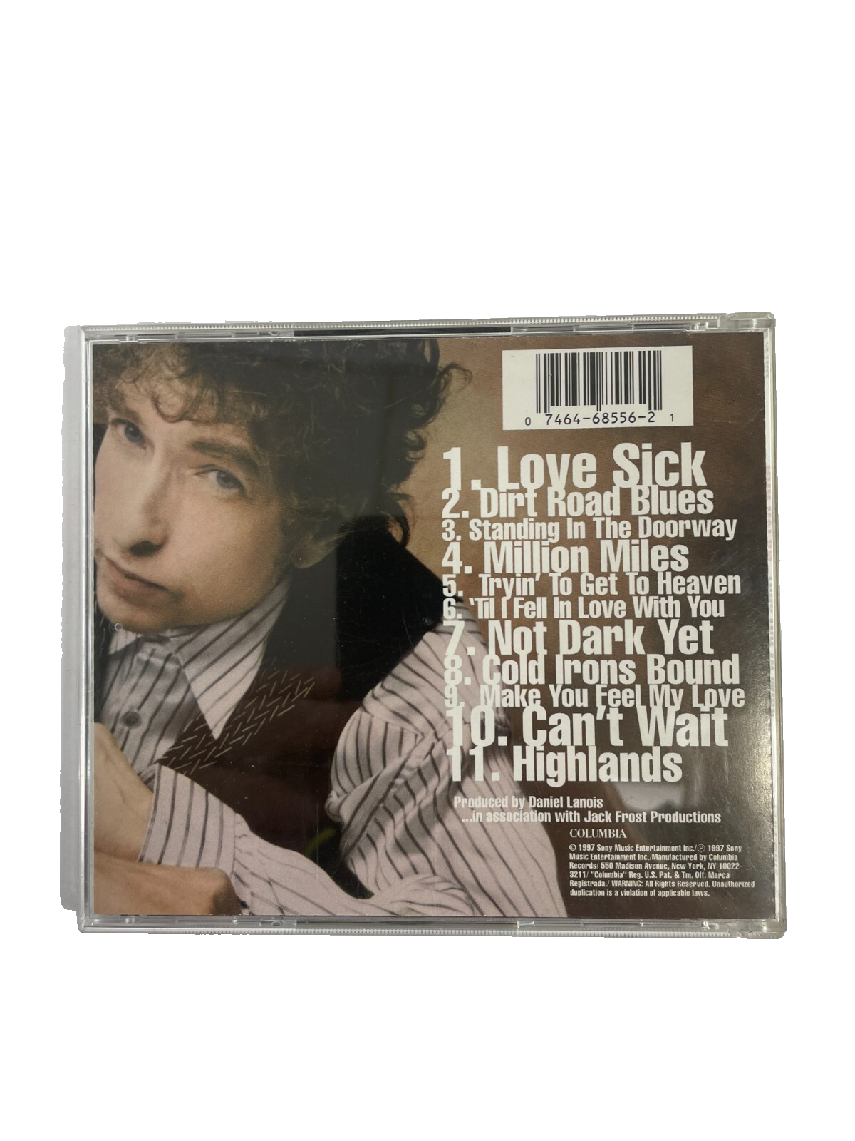Bob Dylan Time Out Of Mind Love Sick Dirt Road Blues Million Miles CD#10