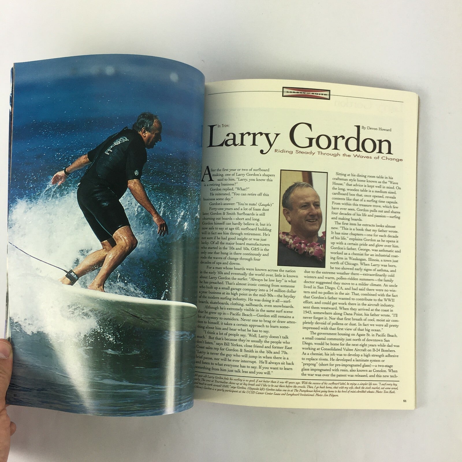 August 2000 Longboard Magazine All-Girl Baja Adventure California Road Trip