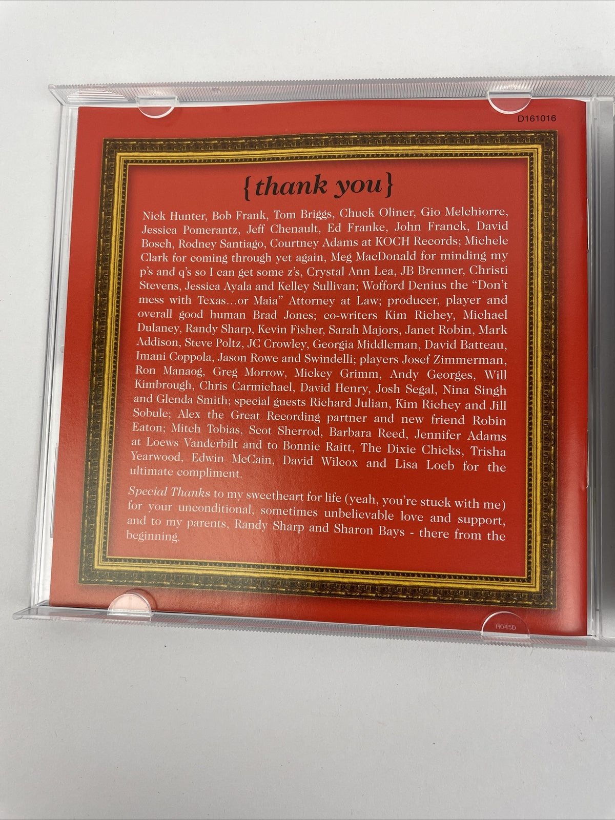 2 x Maia Sharp Audio CD " Fine Upstanding Citizen 2005 " " Self Titled 2002 " S