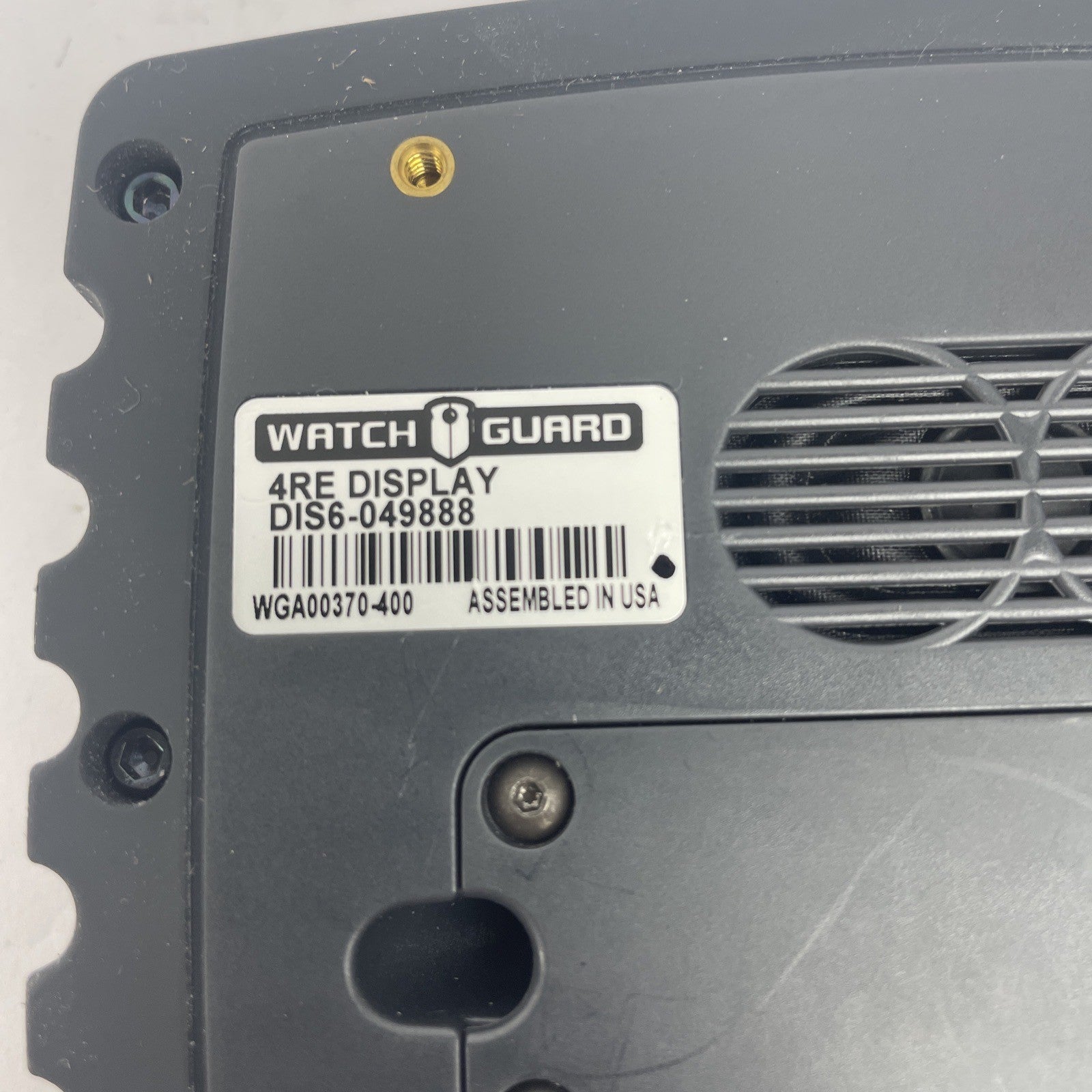 WatchGuard 4RE in-car dash camera display system OEM NOS unit