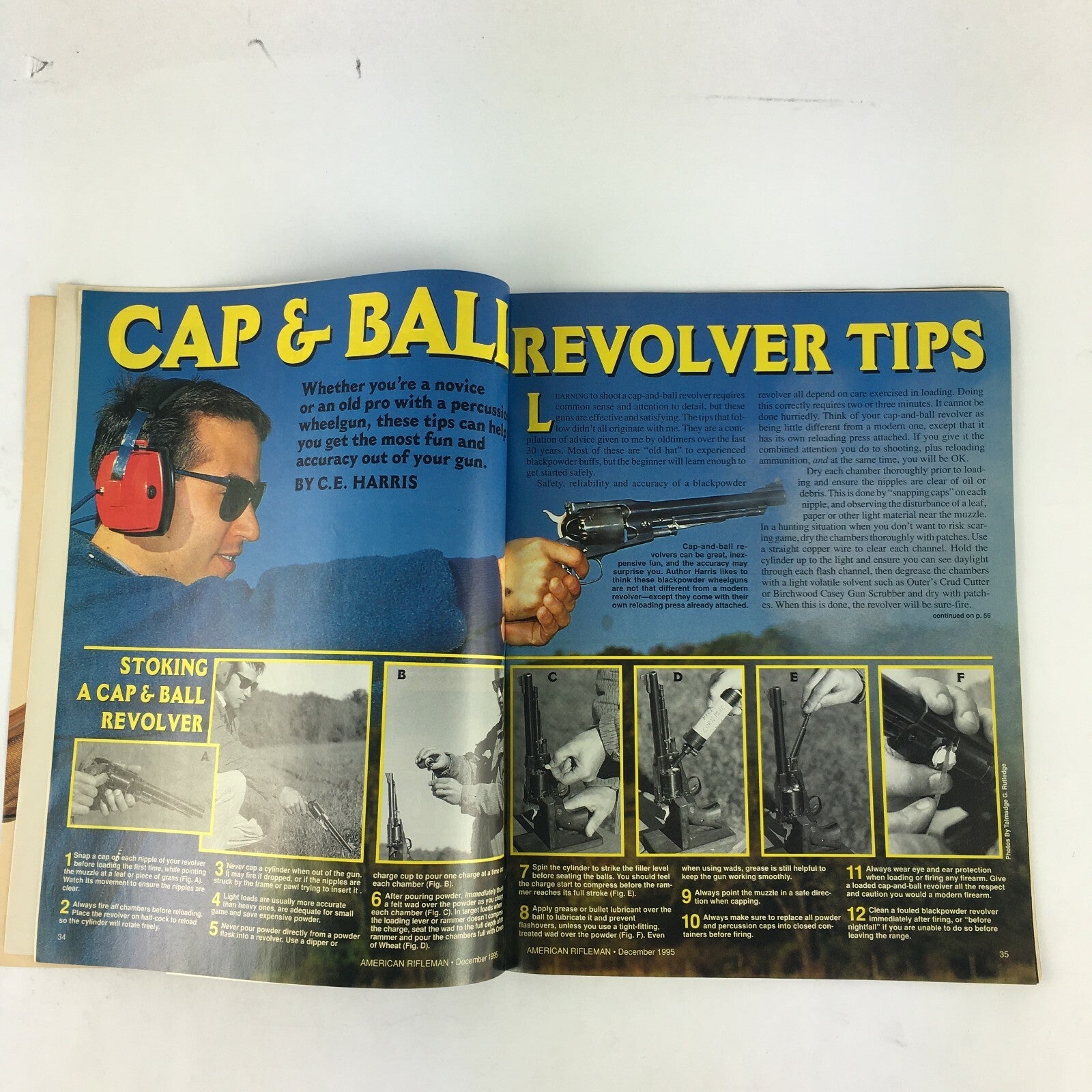 December 1995 American Rifleman Magazines SIG P239 Compact 9mm Dope Bag .270