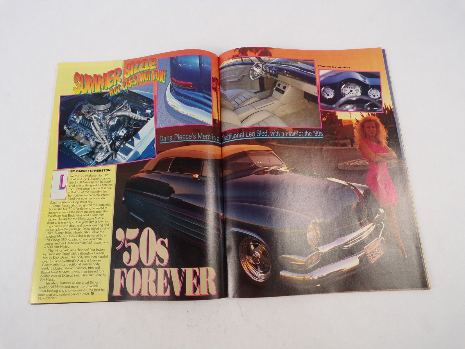 July 1992 Hot Rodding Magazine Summer Sizzle Hot Cars, Hot Fun! Build A Chevy