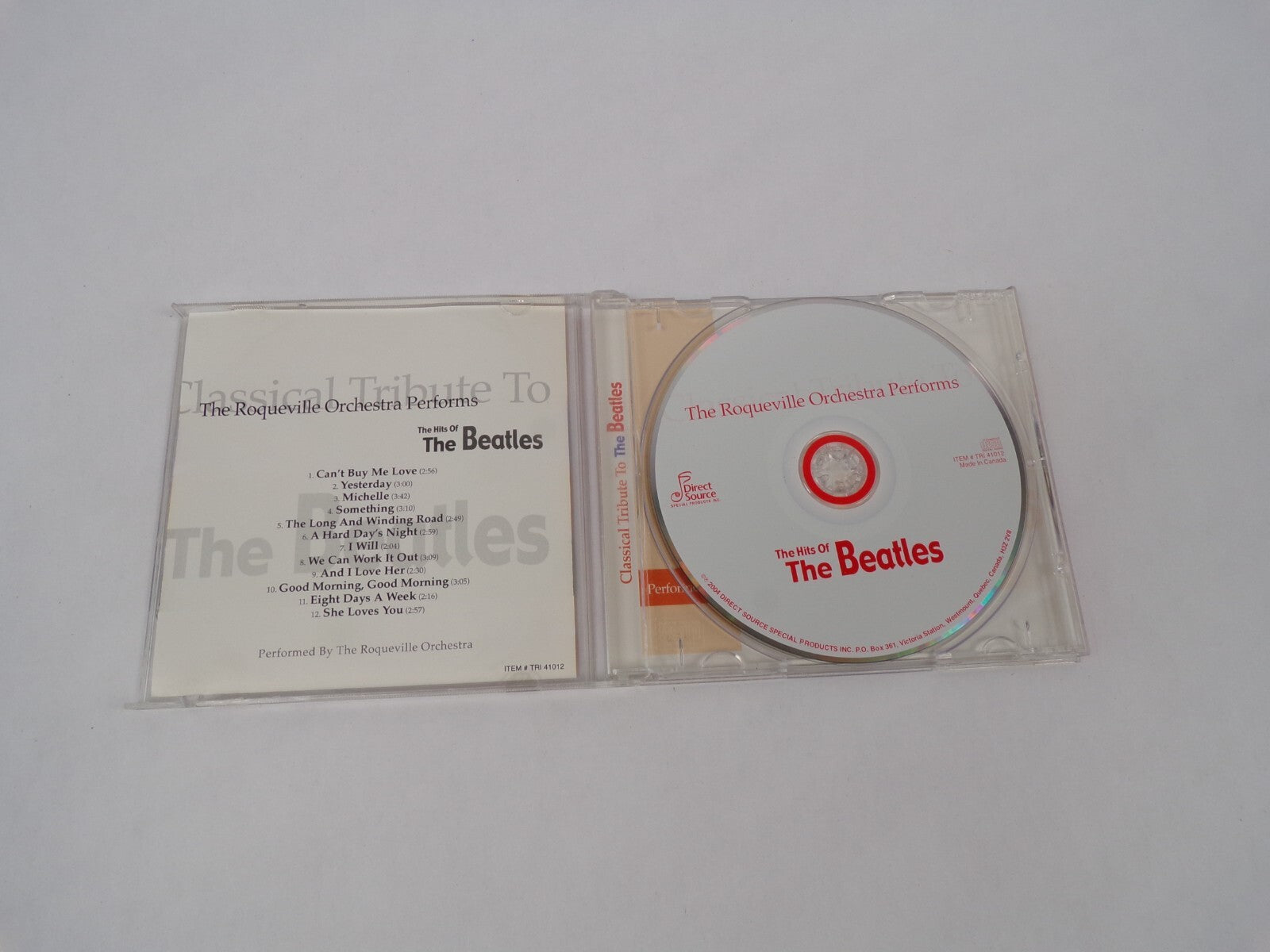 The Beatles Cant Buy Me Love Yesterday Michelle Something Hard Days NightCD#63