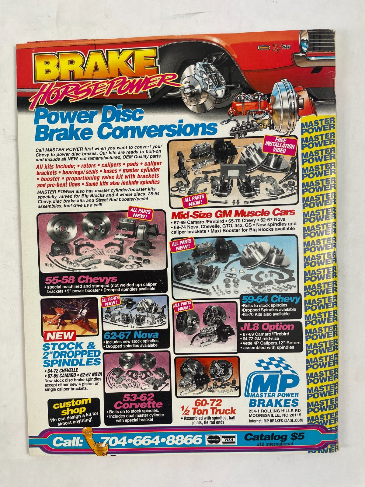 February 1998 Hot Rodding Magazinee Special Corvette Section Racing In The Wild
