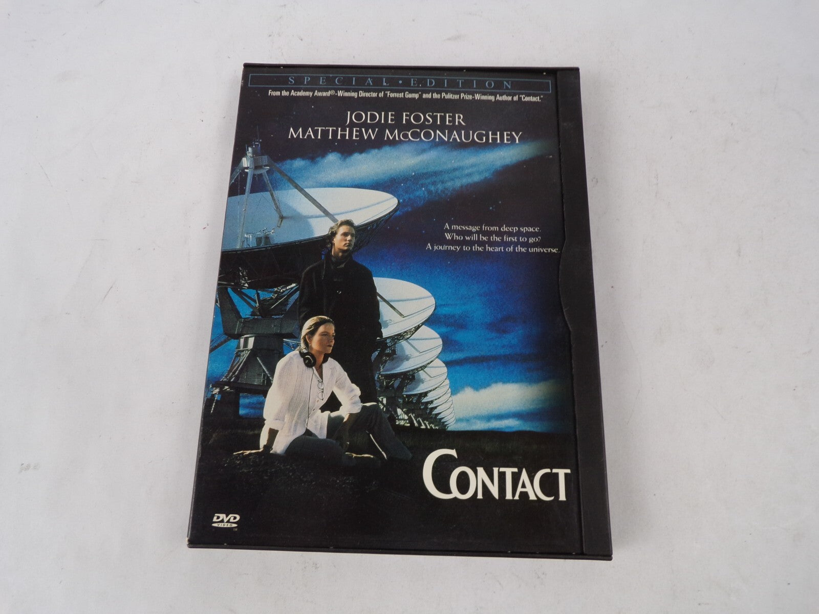 Jodie Foster Matthew Mcconaughey Contact From The Academy Award DVD Movies