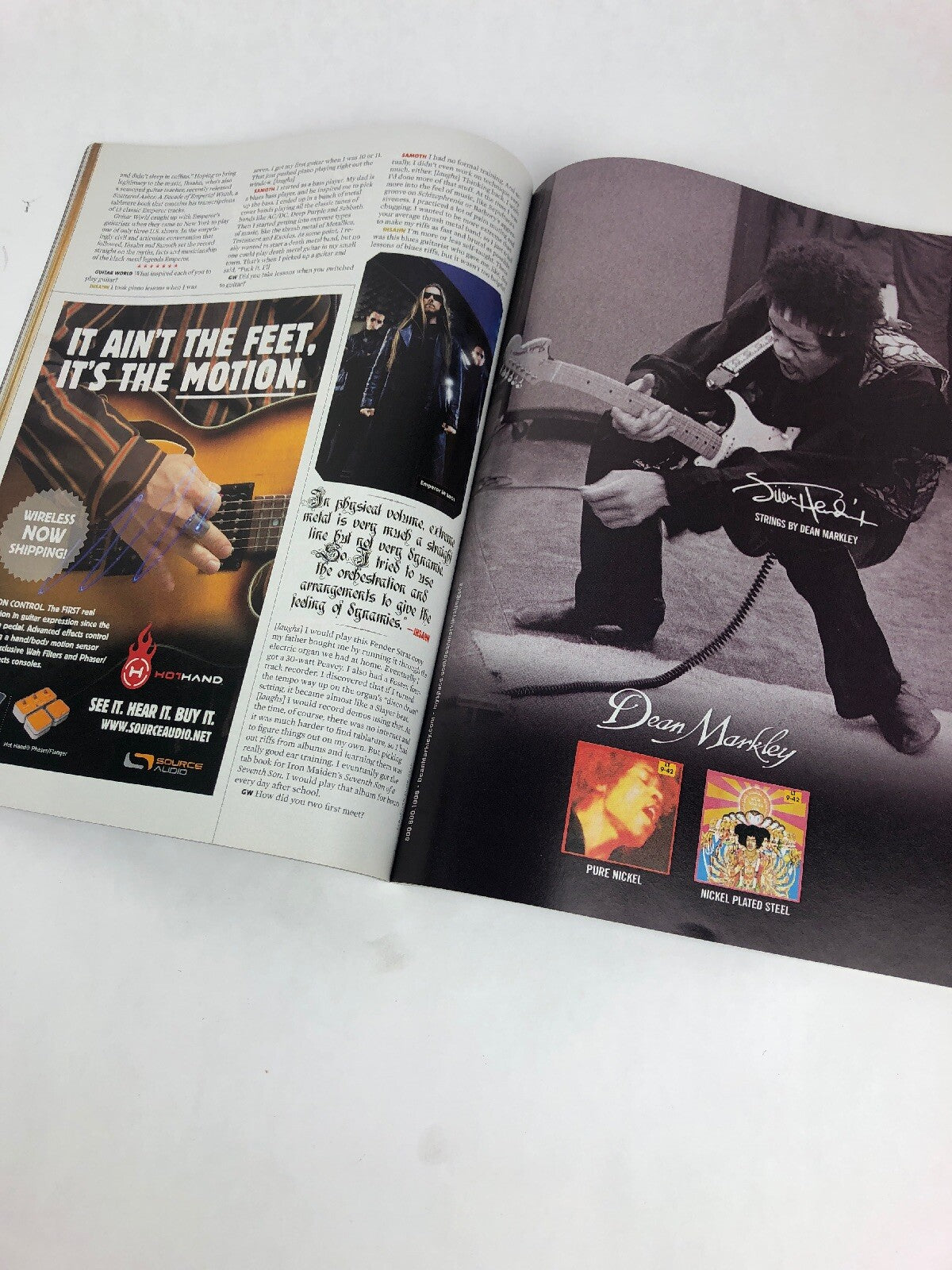 Guitar World Magazine October 2007 Steve Vai Stone Sour Ozzy Bass tabs Silversun