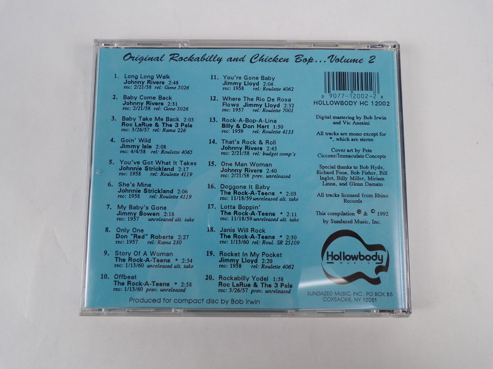 Rockin In The Farmhouse Original Rockabilly And Chicken Bop Volune Two CD #26