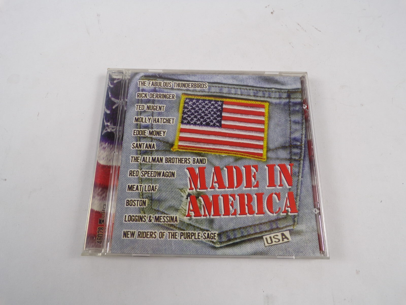 Made In America Molly Hatchet Reo Speedwagon Meat Loaf Boston Santana CD#48