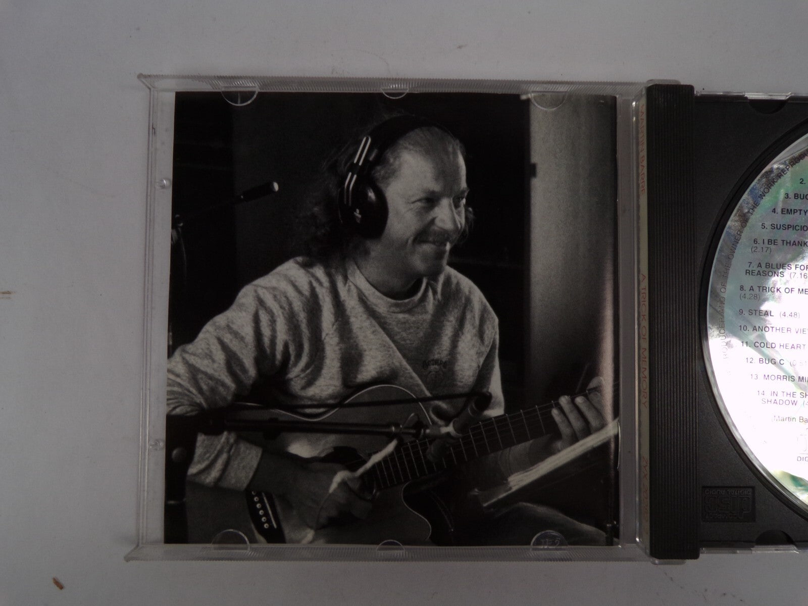 Martin Barre A Trick Of Memory Empty Cafe Suspicion I Be Thank You CD#38