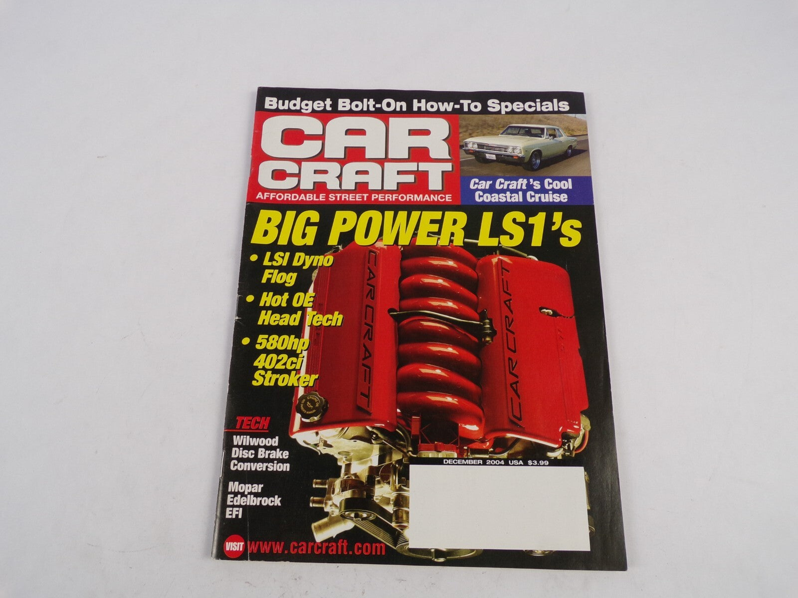 December 2004 Car Craft Big Power LS1's Budget Bolt-On How-To Specials LSI Dyno