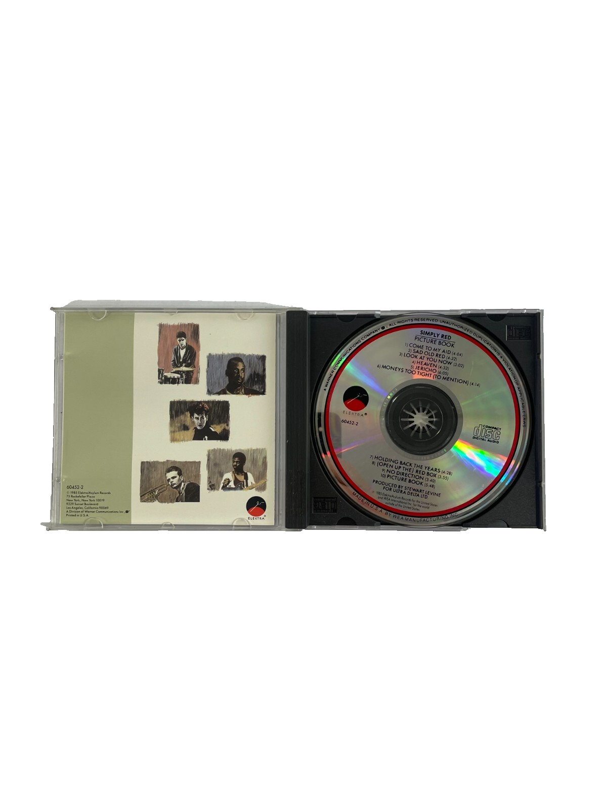 Simply Red Picture Book Come To My Aid Sad Old Red Look At You Now Heaven CD#10