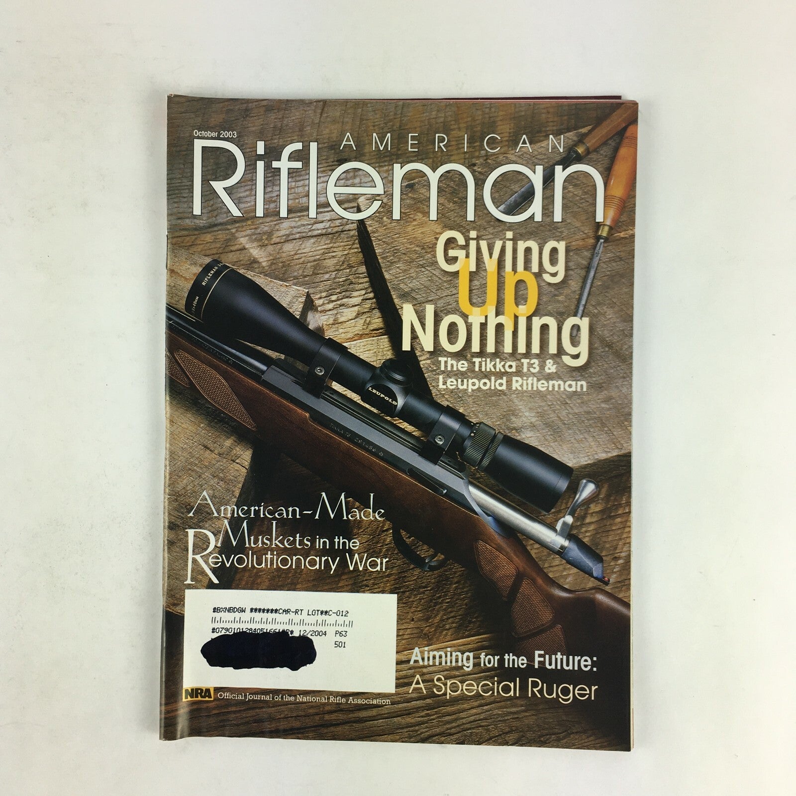 October 2003 American Rifleman Magazine Gun Up Nothing American-Made
