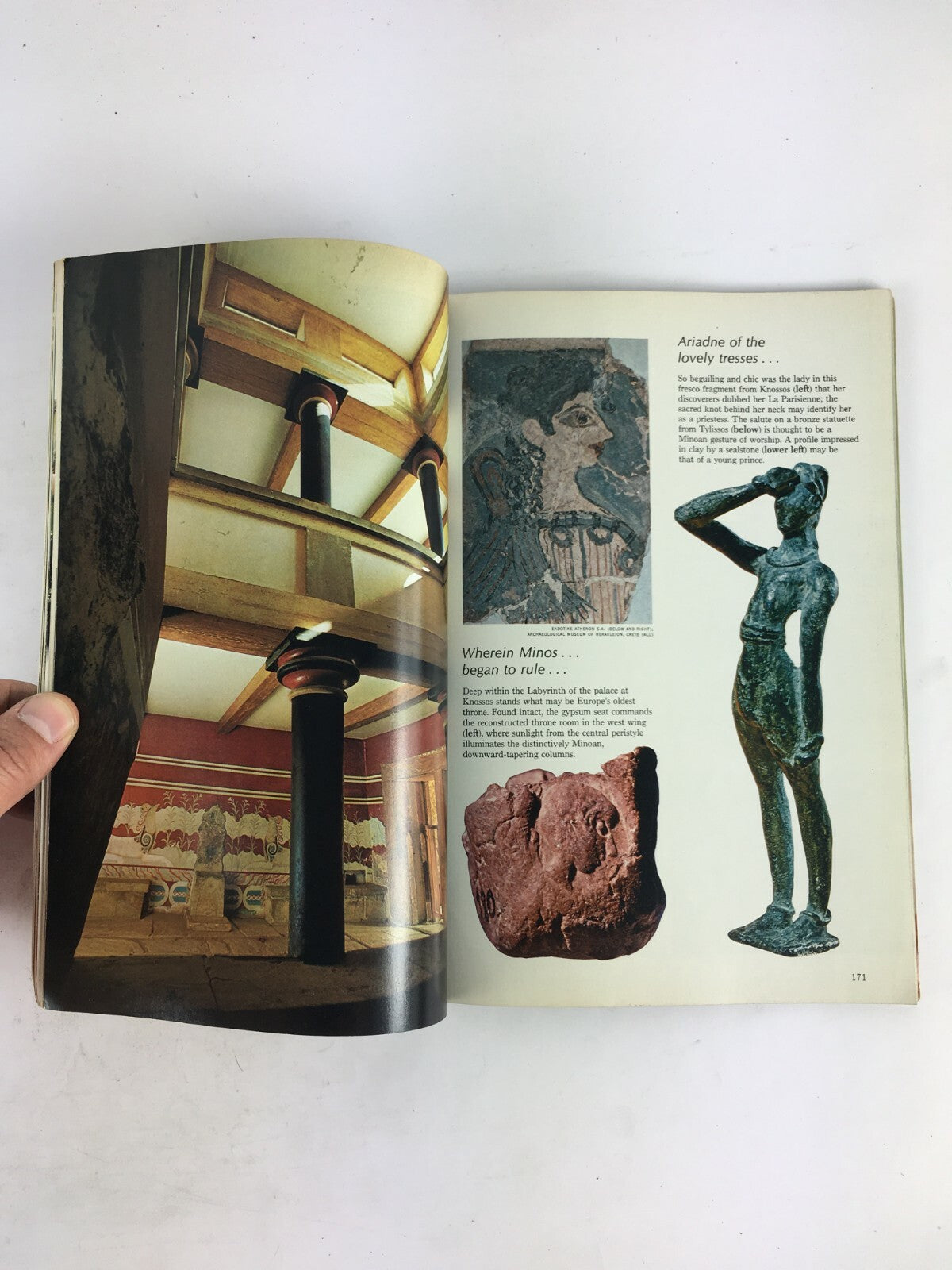 February 1978 National Geographic Magazine Minoans and Mycenaeans Panama Canal