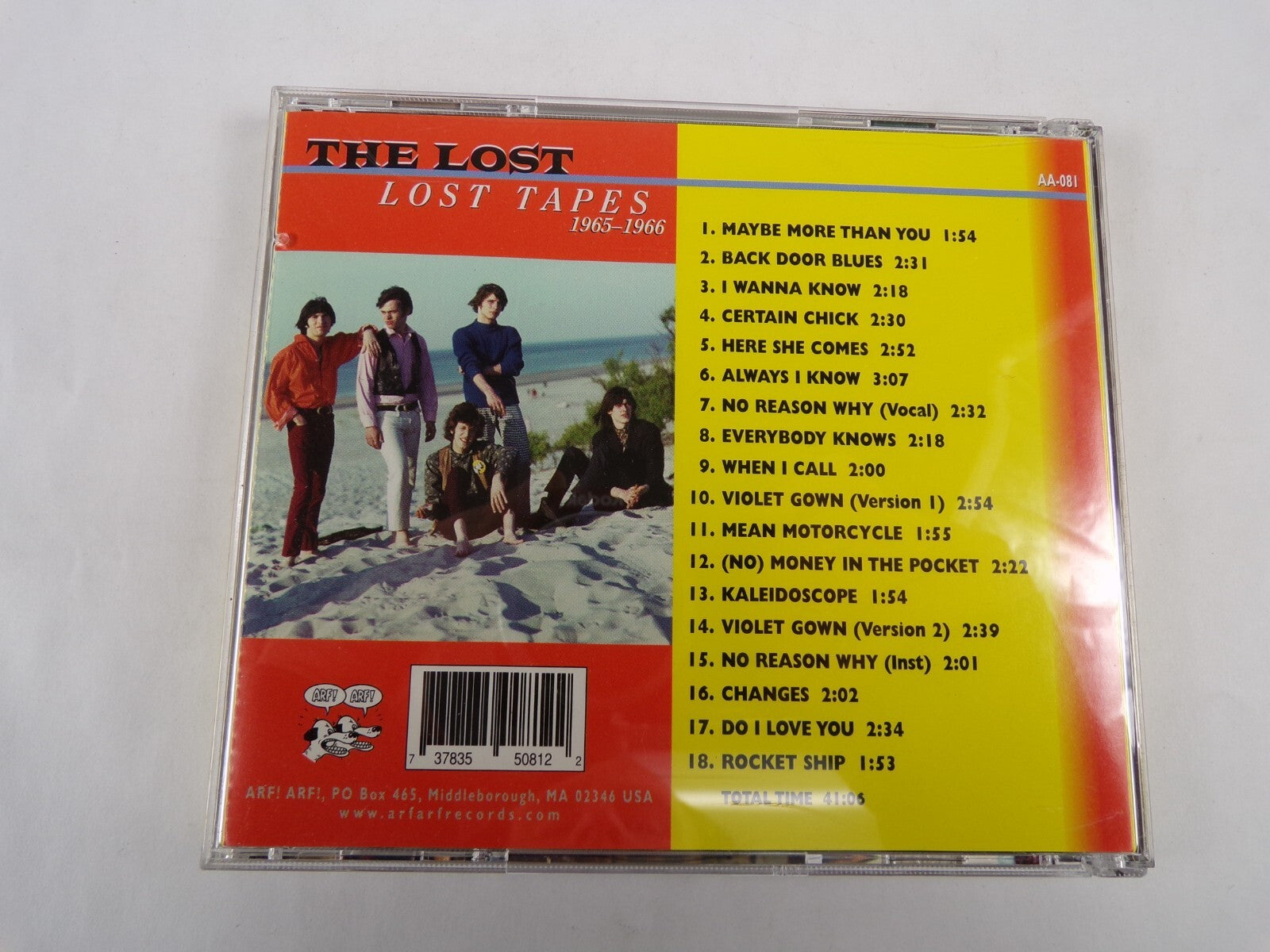 The Lost Maybe More Than Back Door Blues I Wanna Know Certain Chick Here CD#55