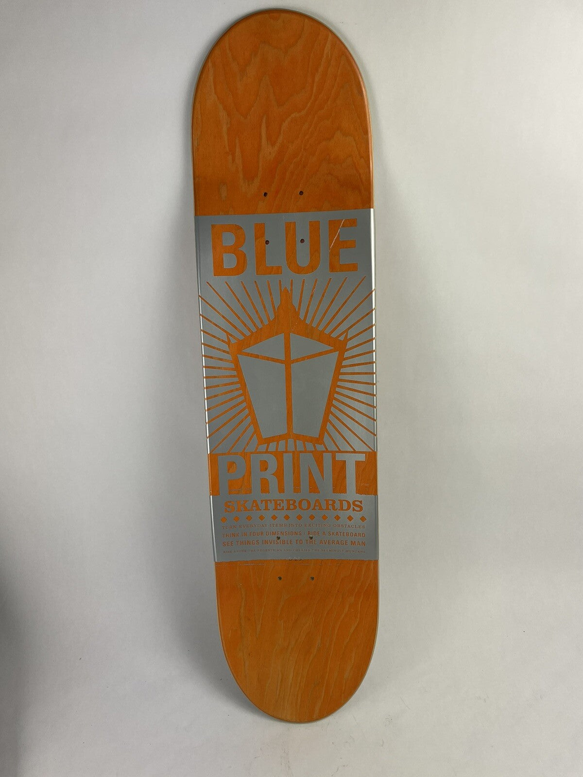 Blueprint Skateboards Danny Brady Babushka 8.25-inch hard rock maple skateboard deck.