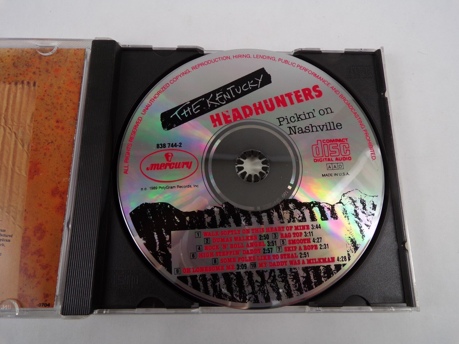 The Kentucky Headhunters Pickin On Nashville Dumas Walker Rag Top Smooth CD#60