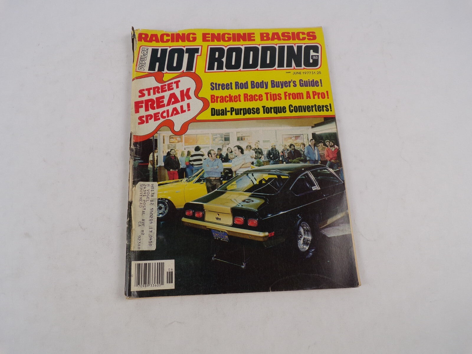 June 1977 Hot Rod Magazine Racing Engine Basics Street Rod Body Buyer's Guide!