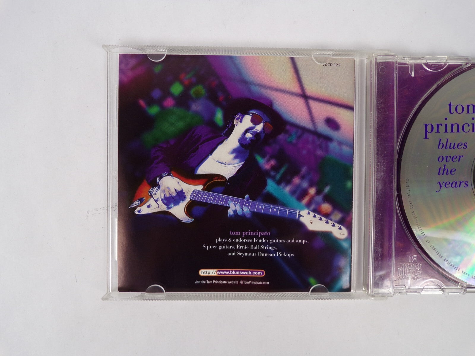 Tom Principato Blues Over The Years Greatest Hits CD #9