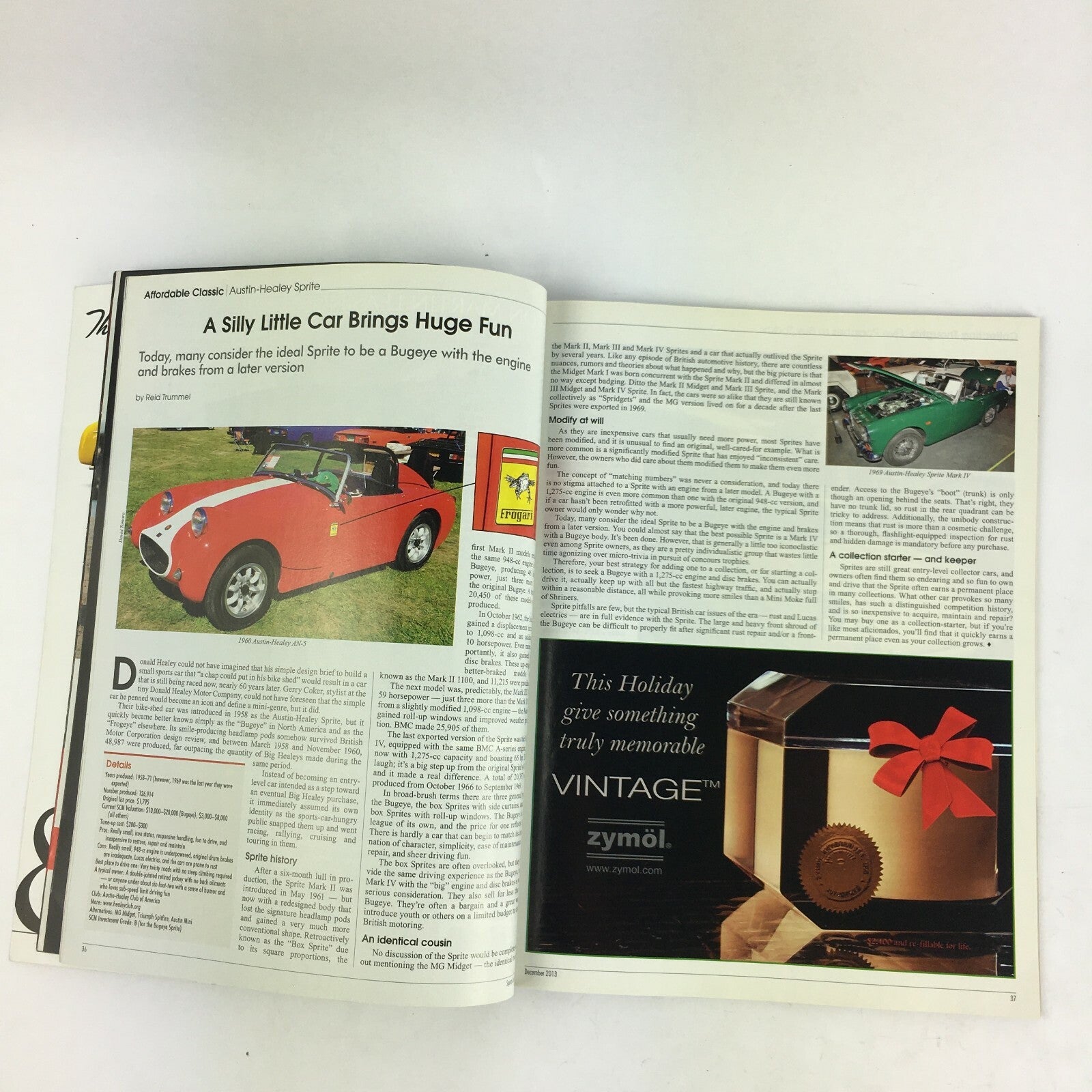 December 2013 Sports Car Market Magazine Jim Schrager Buoyant Bond Market