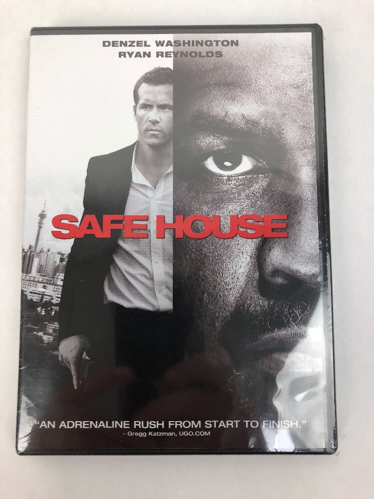 Safe House DVD Ryan Reynolds Denzel Washington- Fast Free First Class Shipping