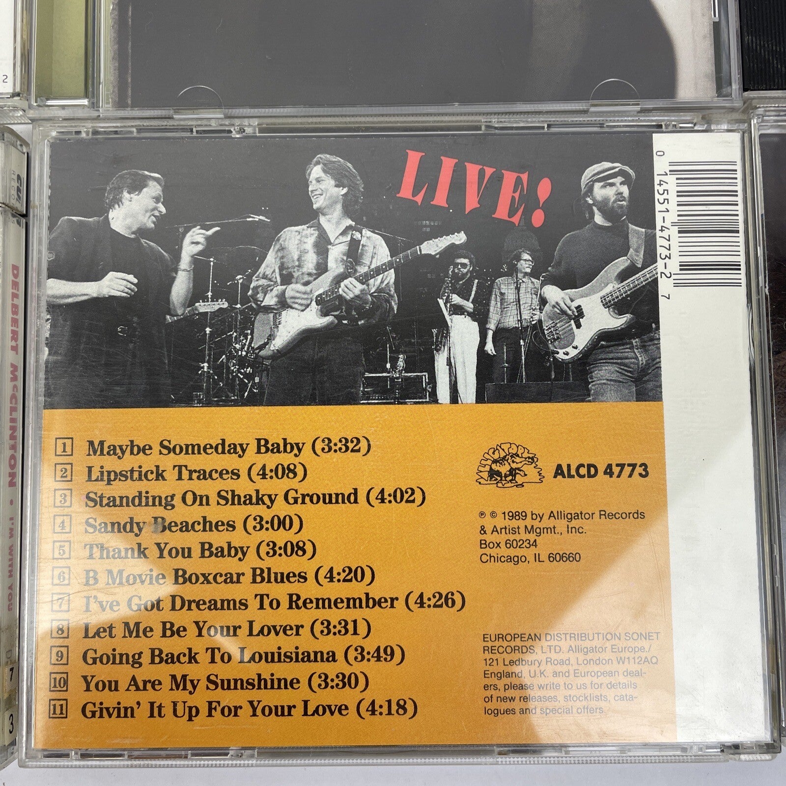 The Delbert McClinton Music Collection - Digital Audio CD LOT of 8 Titles - M
