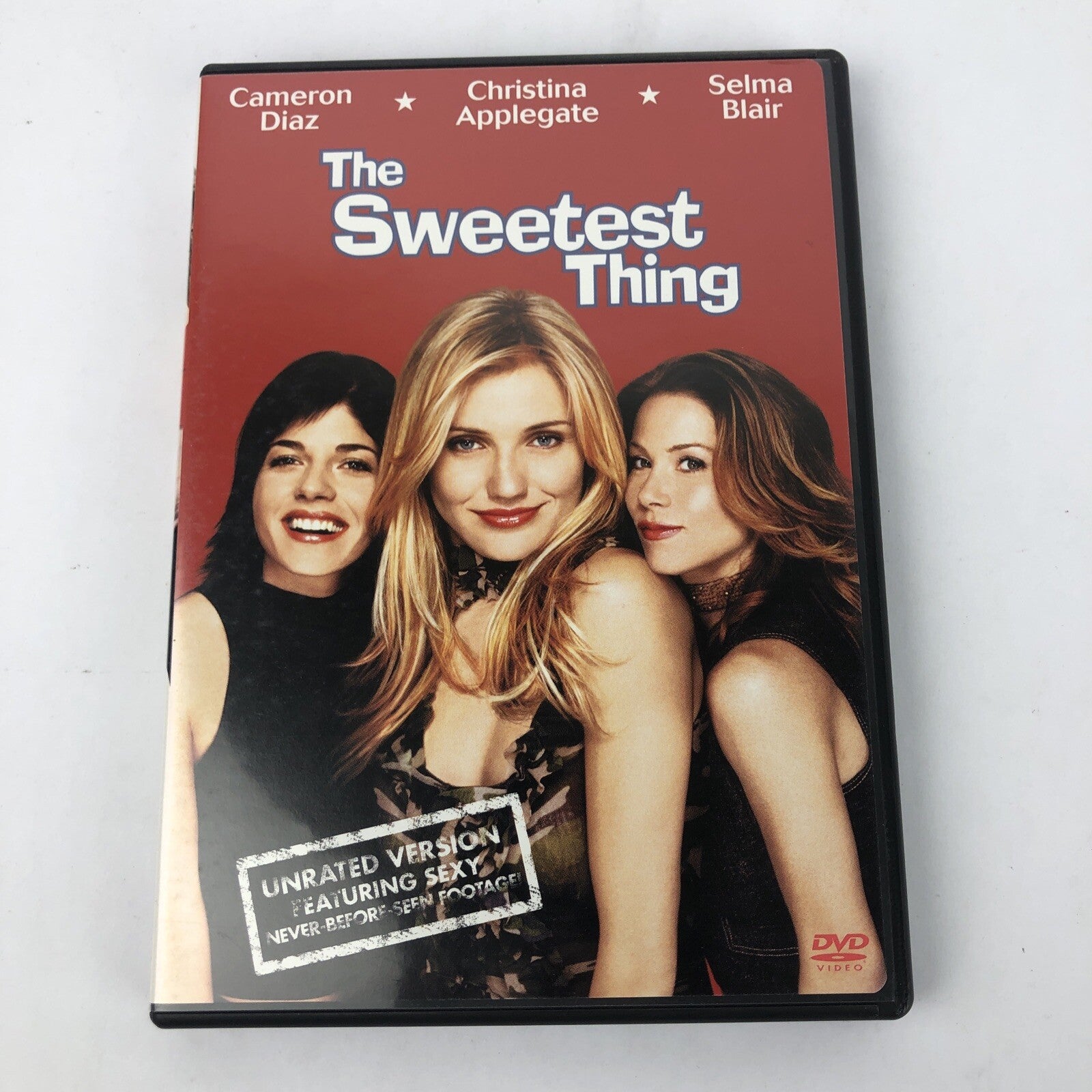 The Sweetest Thing (DVD , 2002, Unrated) Cameron Diaz, Selma Blair, Applegate