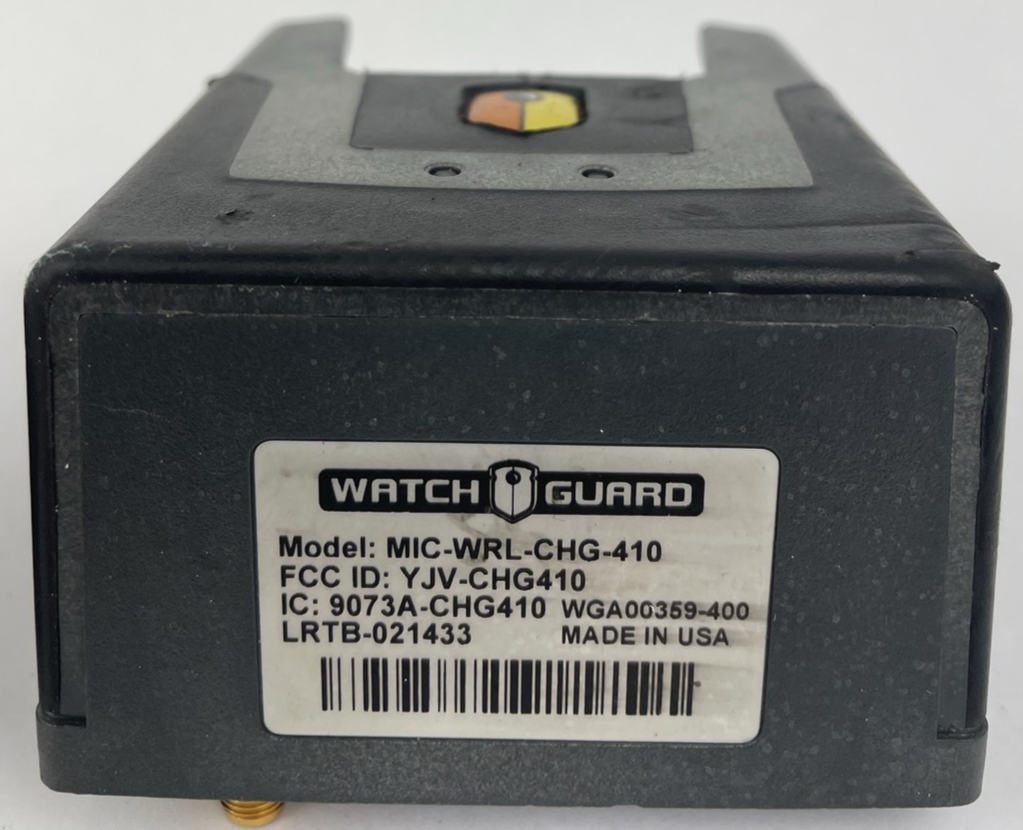 Watch Guard Wireless Microphone with Charger MIC-WRL-TRN-420