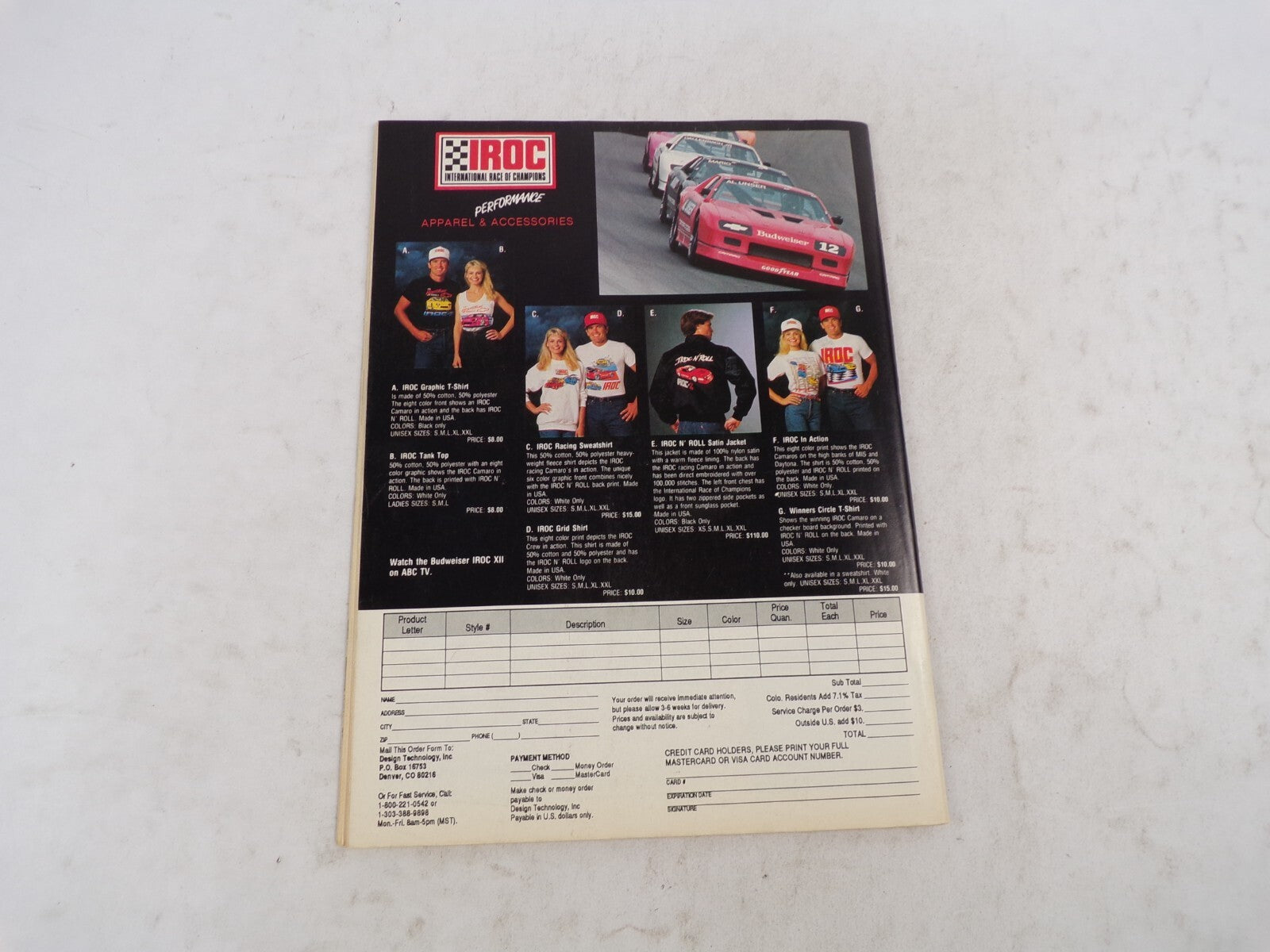 October 1988 Chevrolet High Performance Giant Drag Racing Spectacular! Wild: