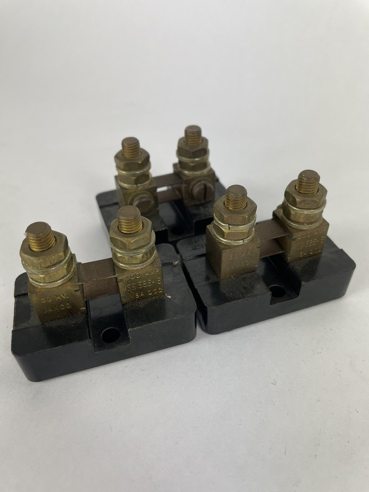 Lot of 3: Janco Corp. 50 MV. 100AMP Shunt