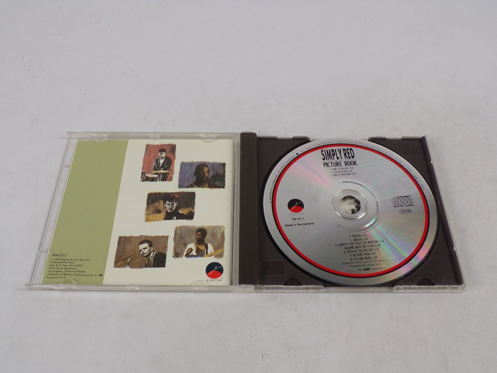 Simply Red Picture Book Come To My Aid Sad Old Red Look At You Now Heaven CD#53