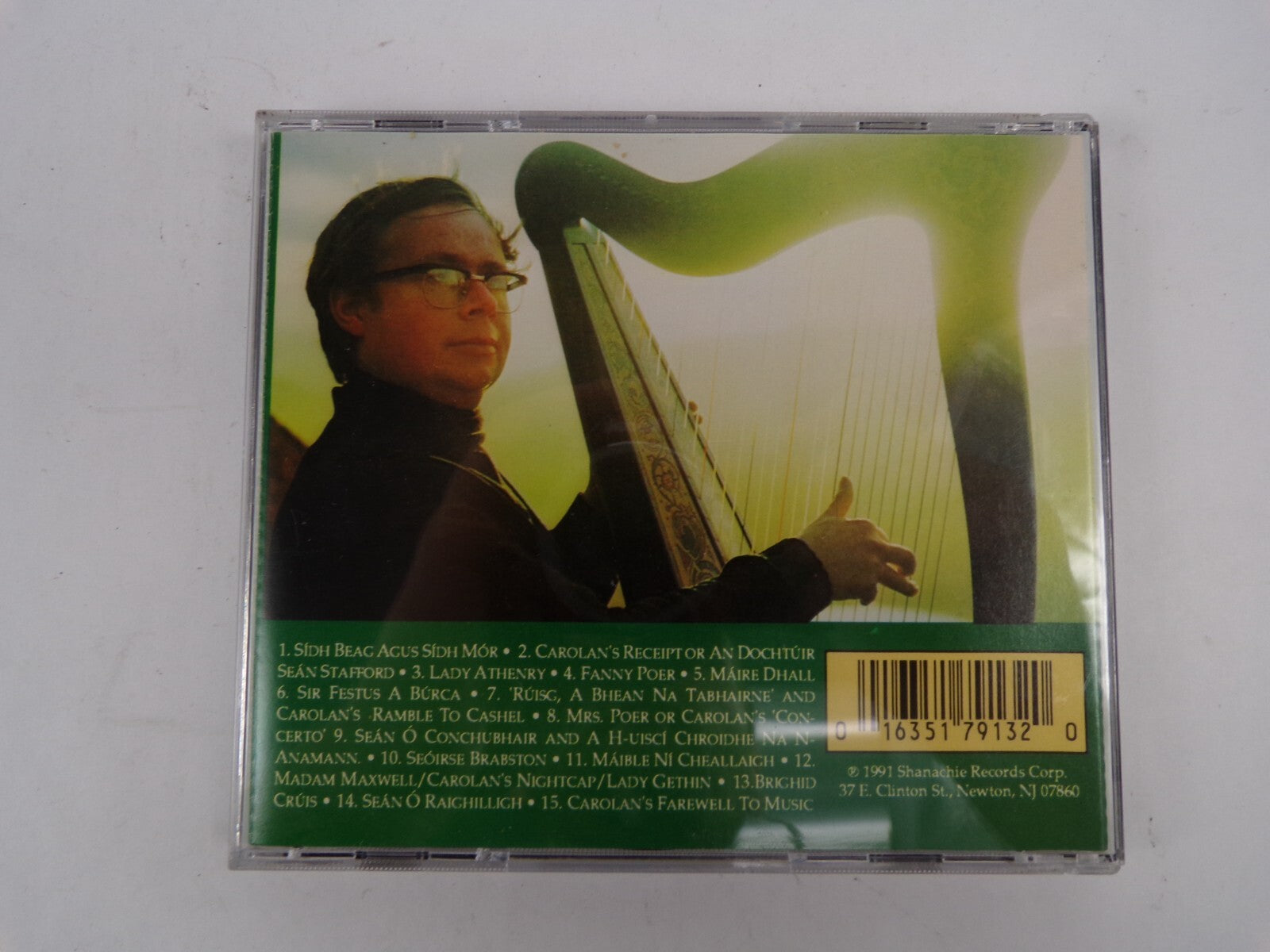 Shanachie Carolans Reeceipt Derek Bell Lady Athenry CD#38