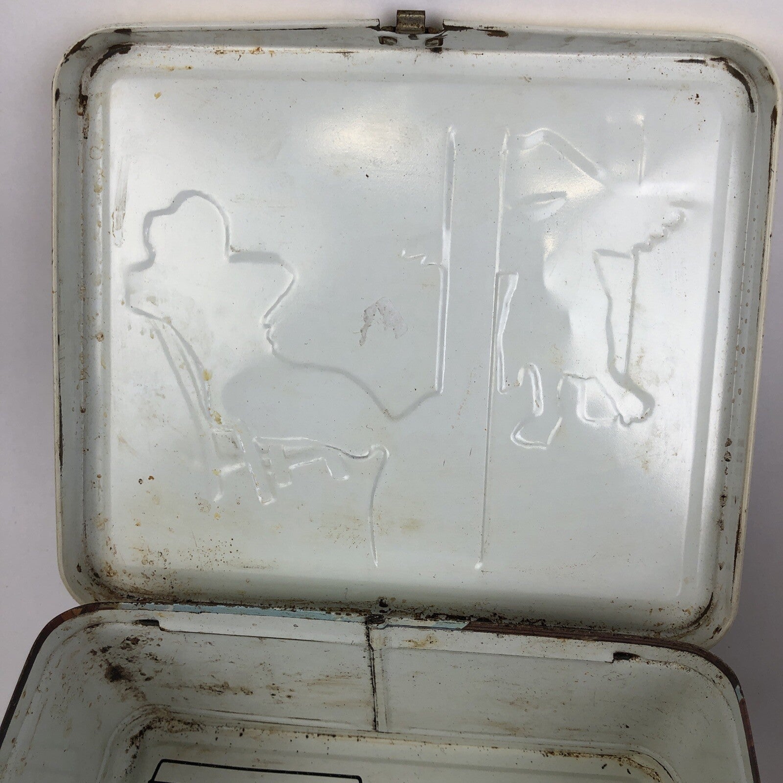 Ronald McDonald Sheriff of Cactus Canyon Metal Lunchbox w/ thermos Aladdin 1982