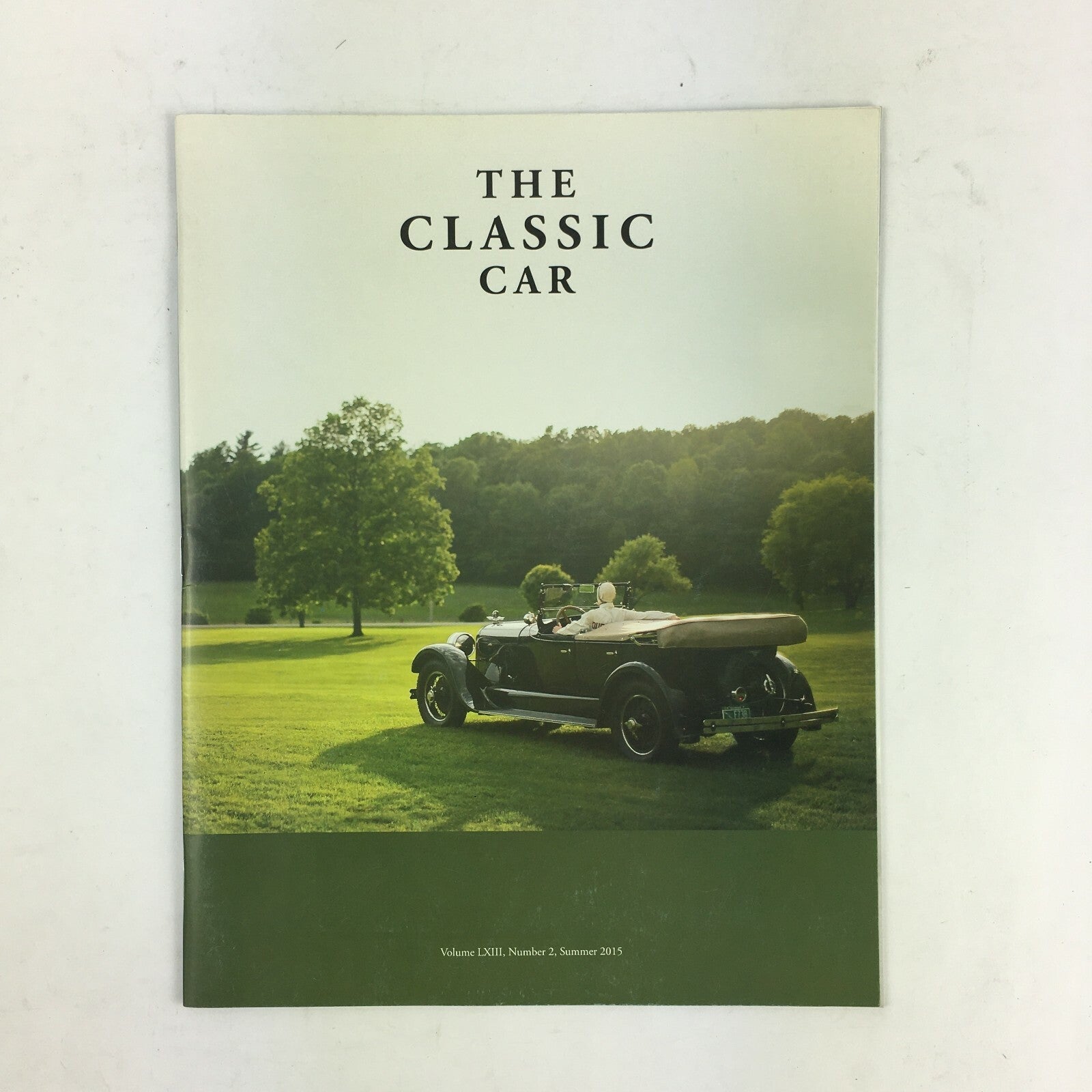 Summer 2015 Volume LXIII The Classic Car Duesenberg Motors